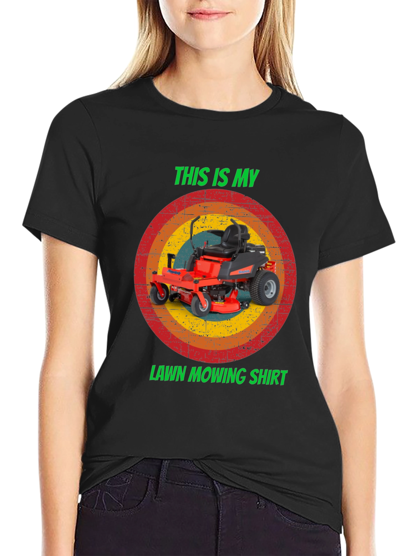 Lawn Mowing Shirt - Funny Graphic Tee