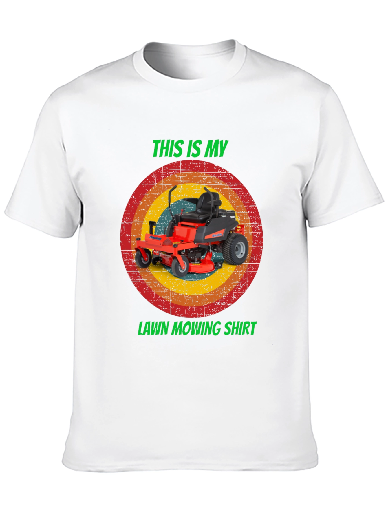 Lawn Mowing Shirt - Funny Graphic Tee