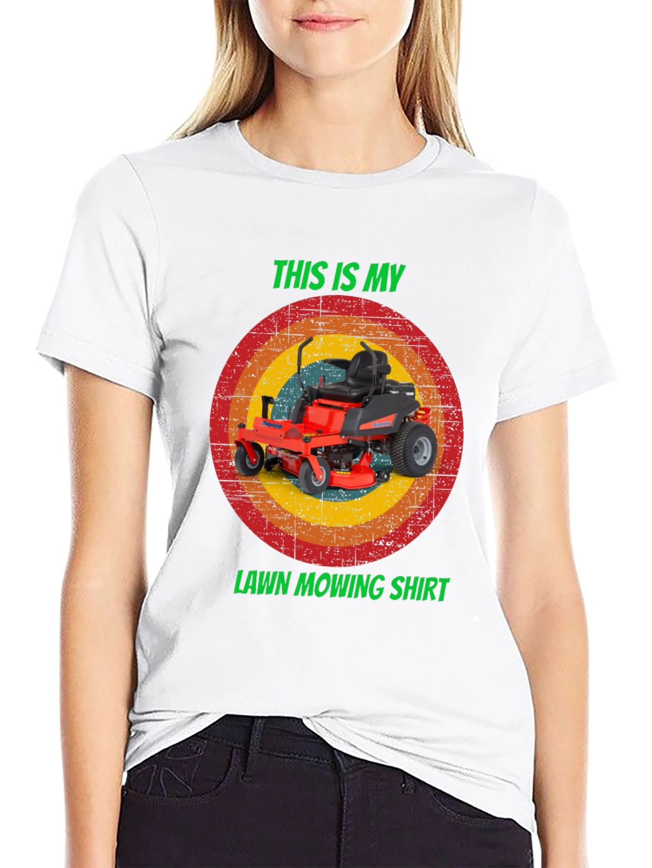 Lawn Mowing Shirt - Funny Graphic Tee