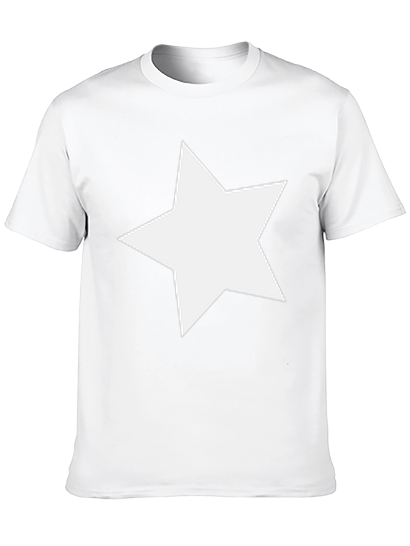 Star Graphic Black T-Shirt - Casual Style