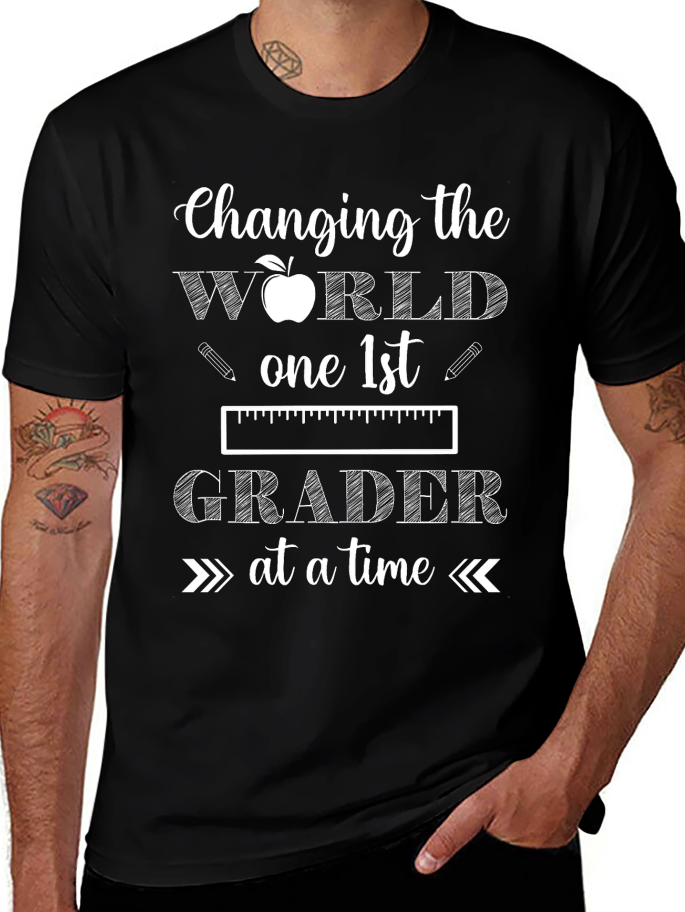 Changing The World T-Shirt: Teacher Appreciation Gift