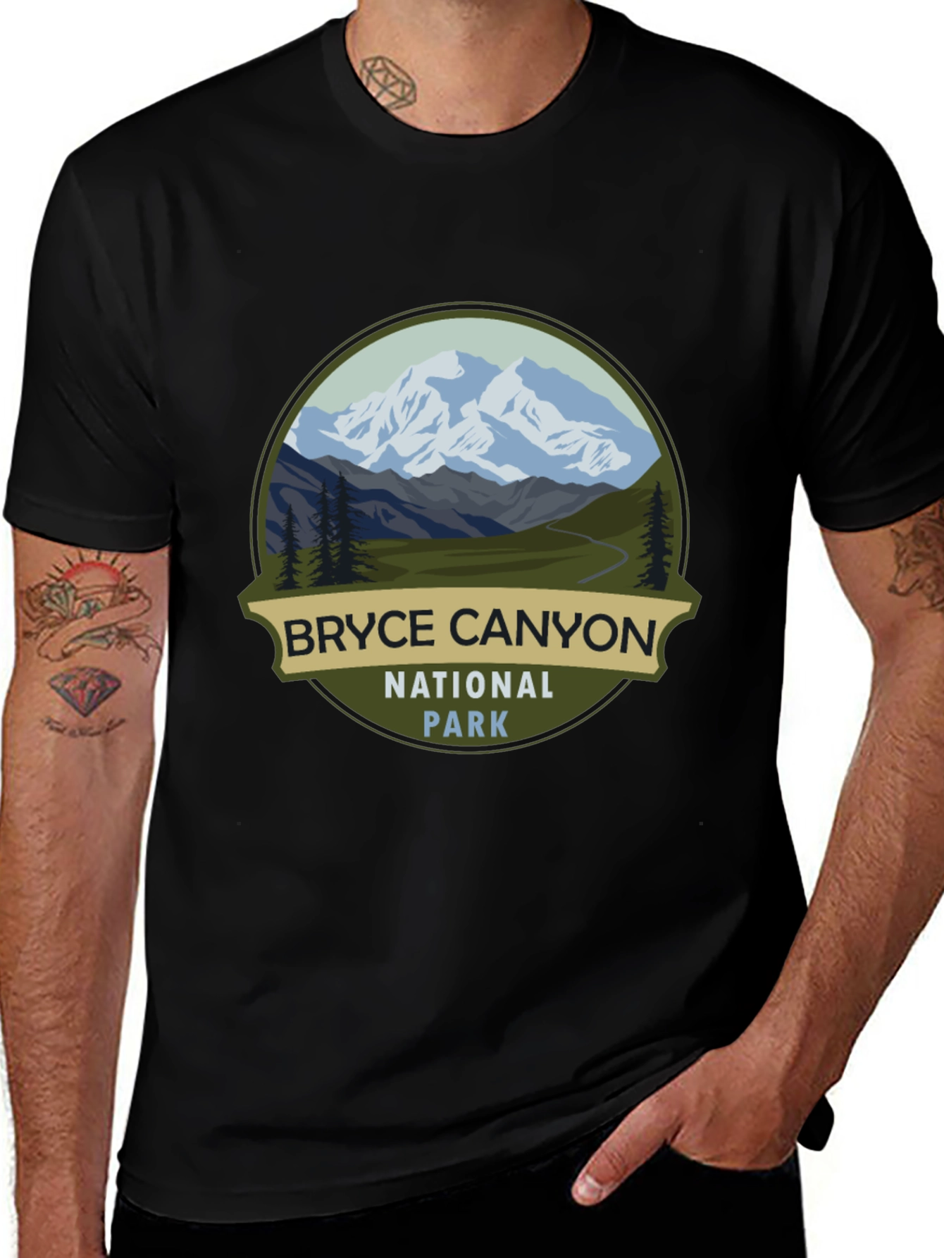 Bryce Canyon National Park Black Tee