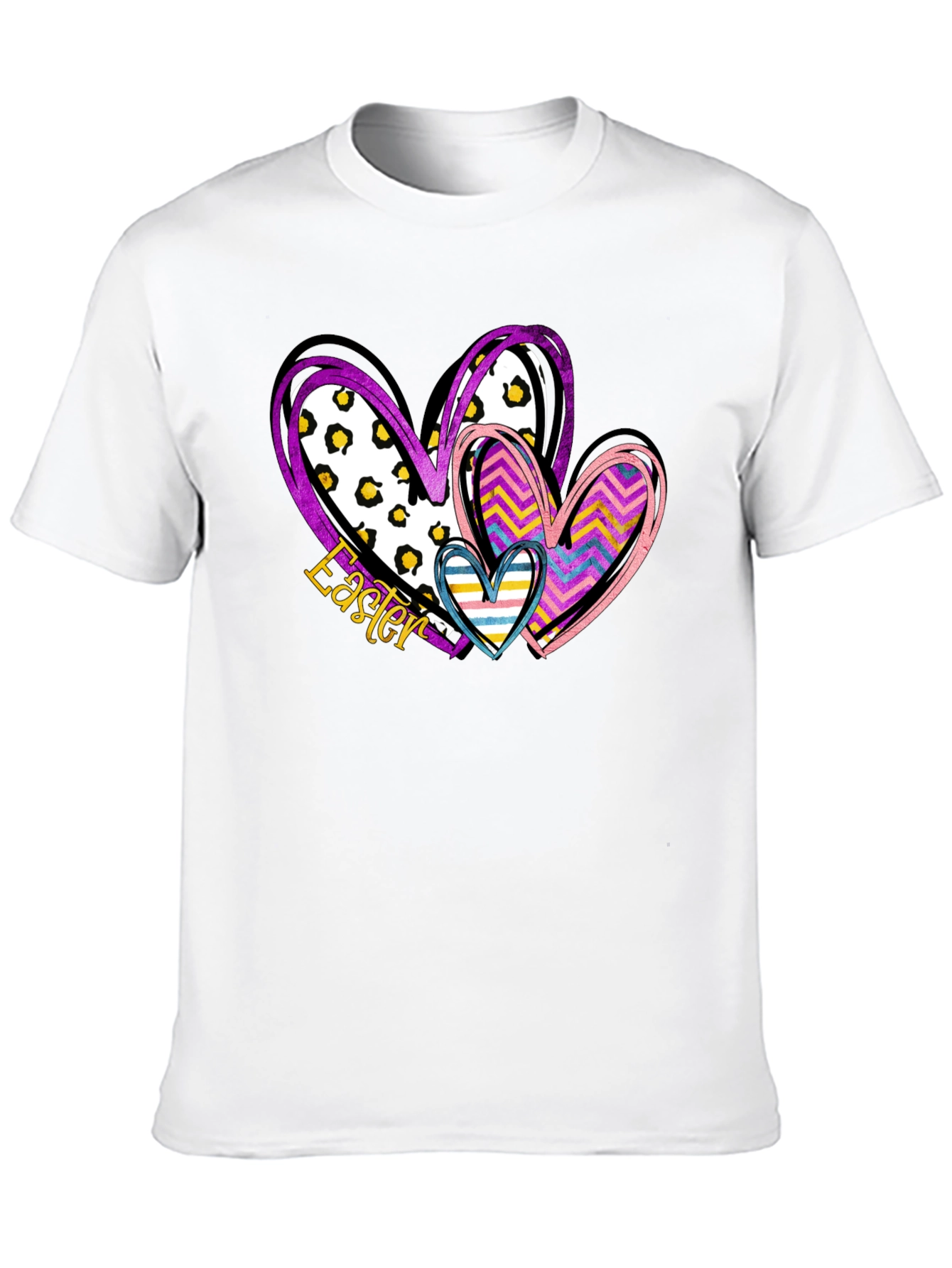 Easter Hearts Graphic Tee