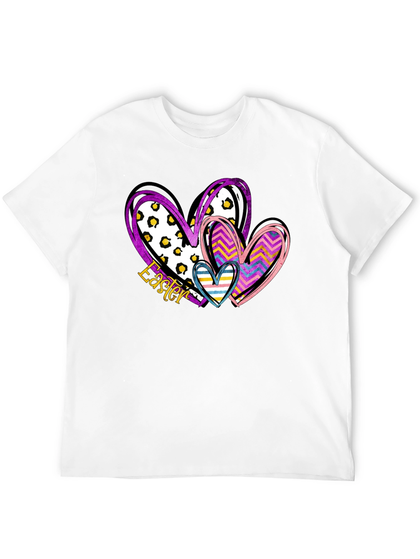 Easter Hearts Graphic Tee