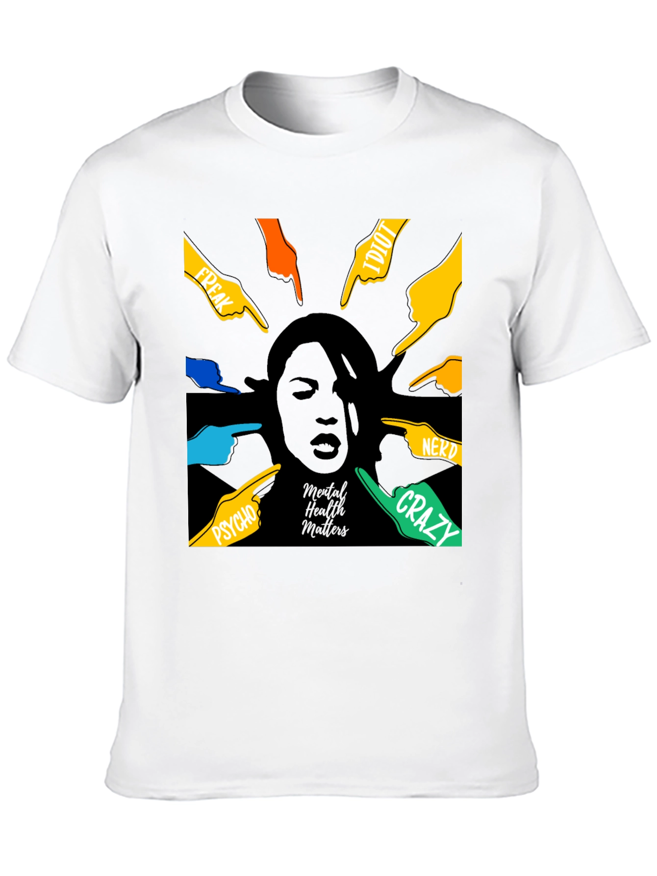 Mental Health Matters T-Shirt Black