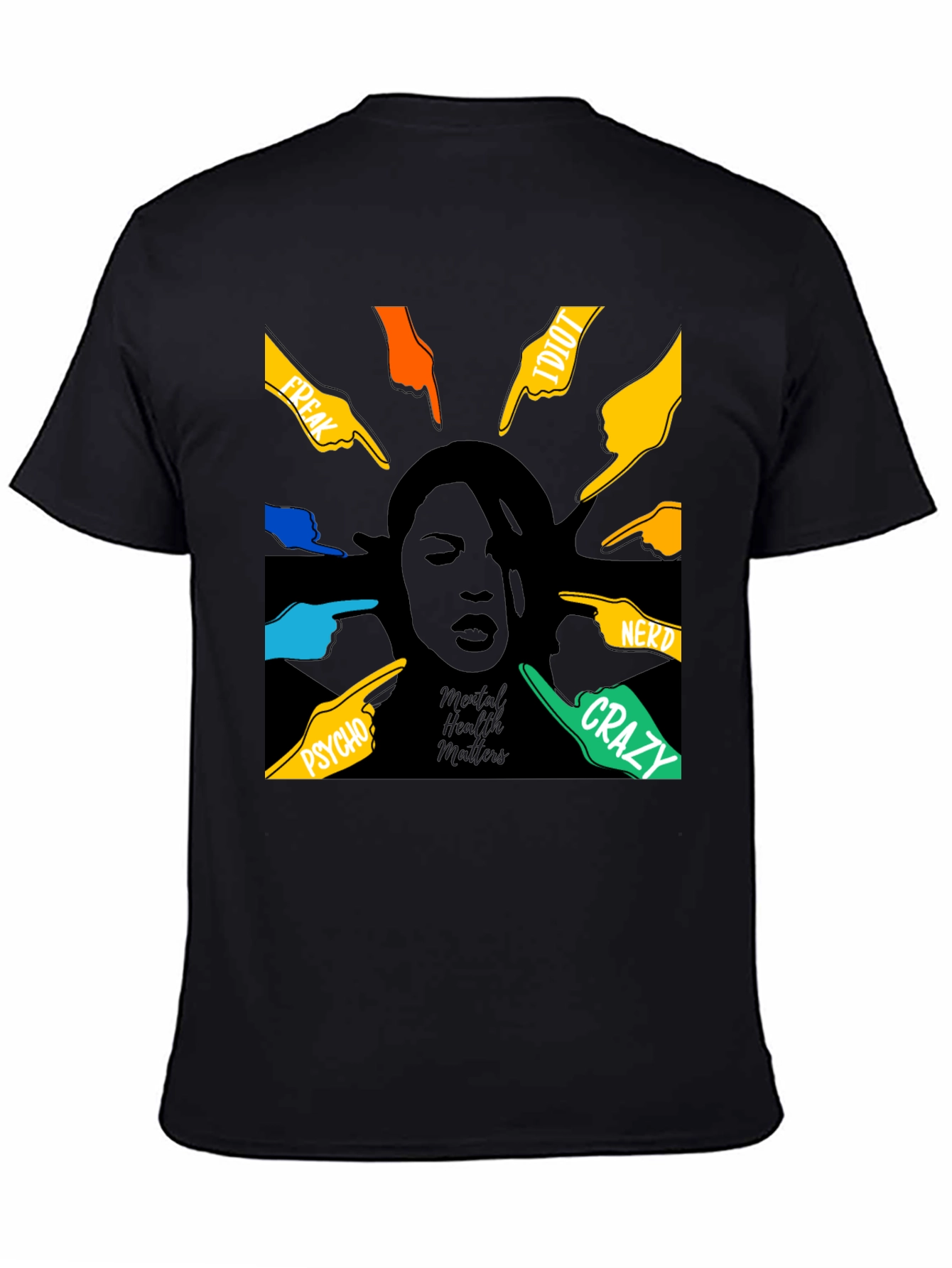 Mental Health Matters T-Shirt Black