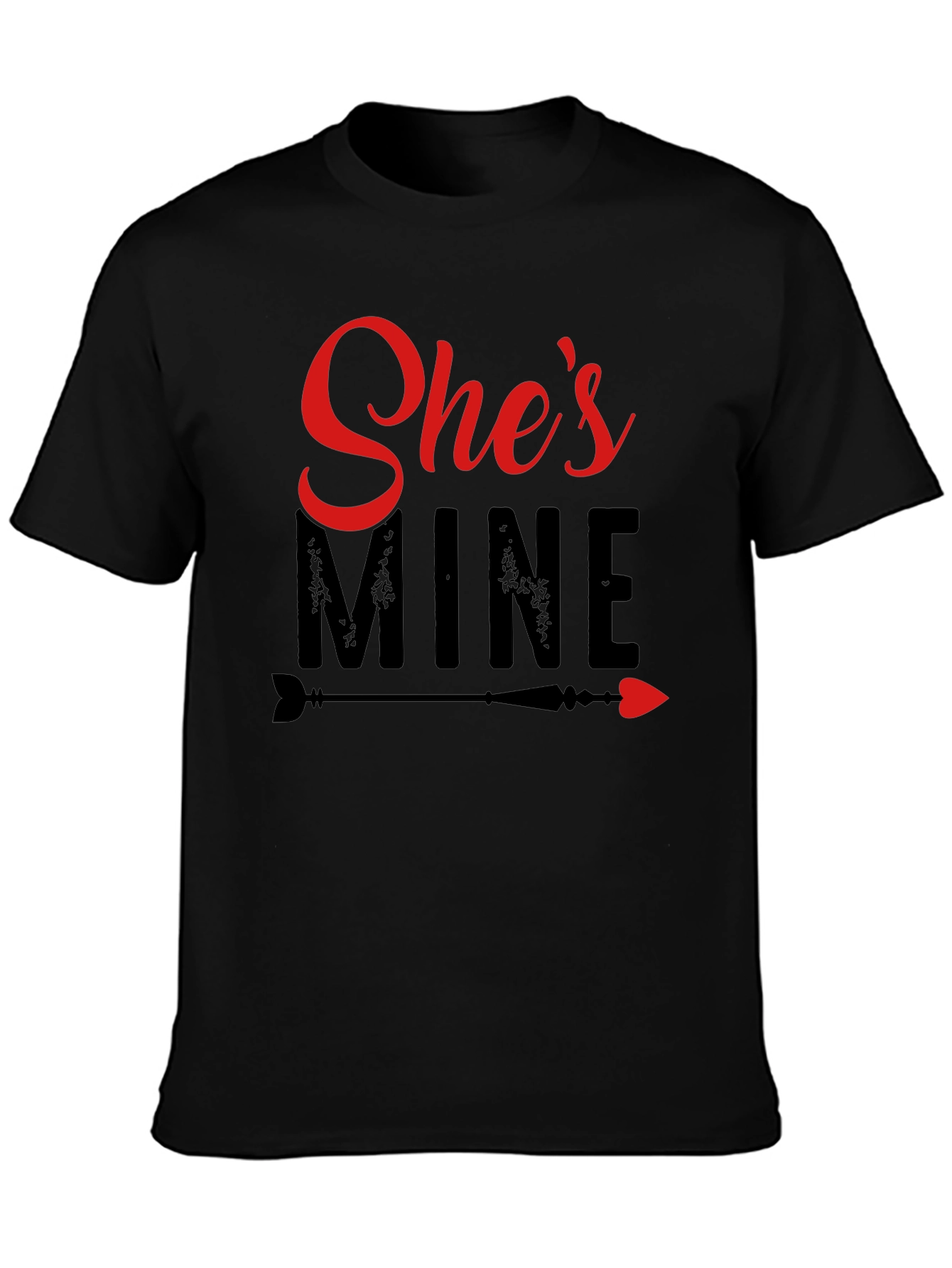 Shes Mine Graphic Tee - Valentines Day Gift