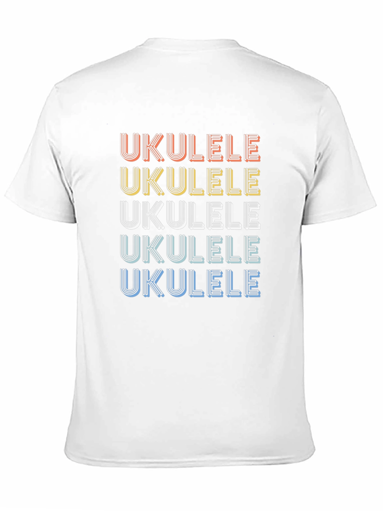 Retro Ukulele Graphic Tee - Music Lovers T-Shirt