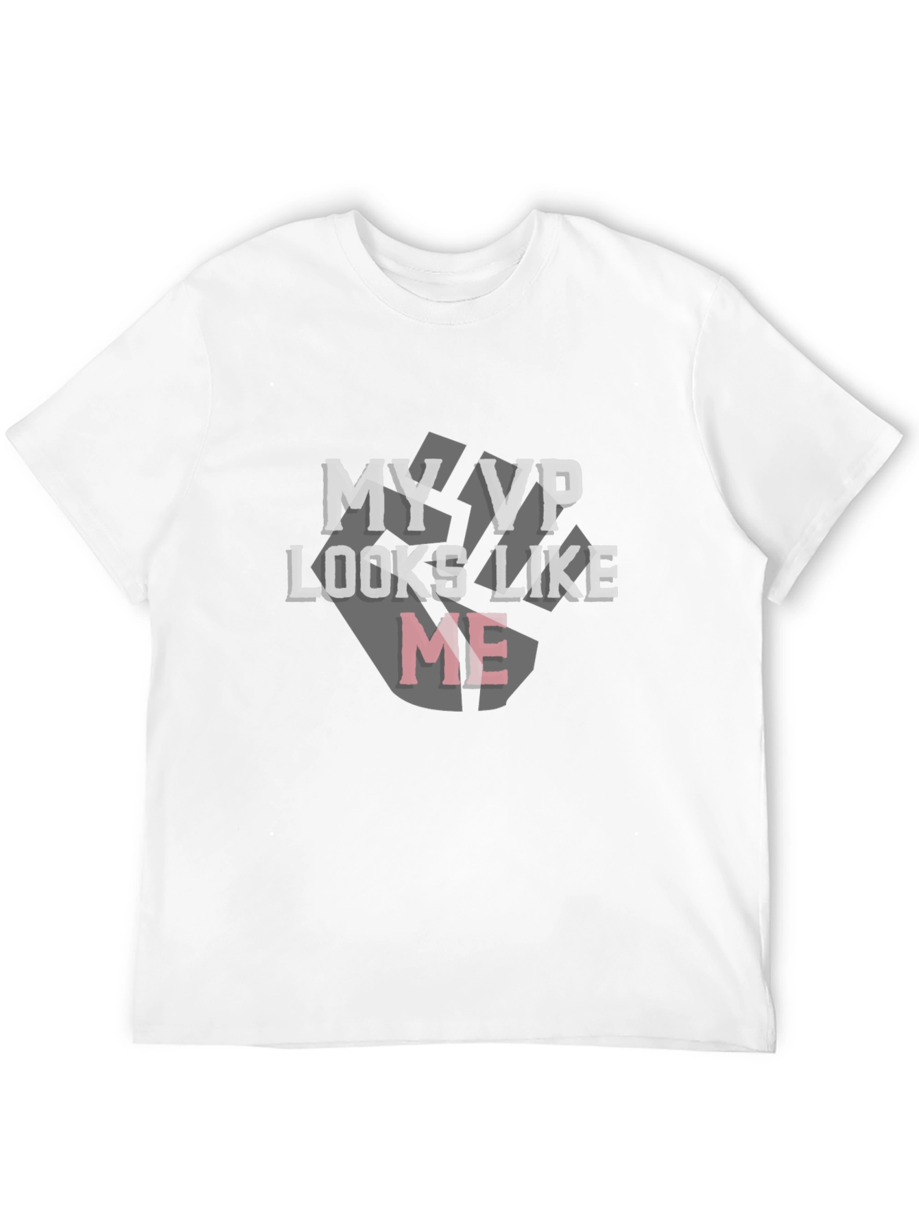 My VP Looks Like Me Black Graphic Tee