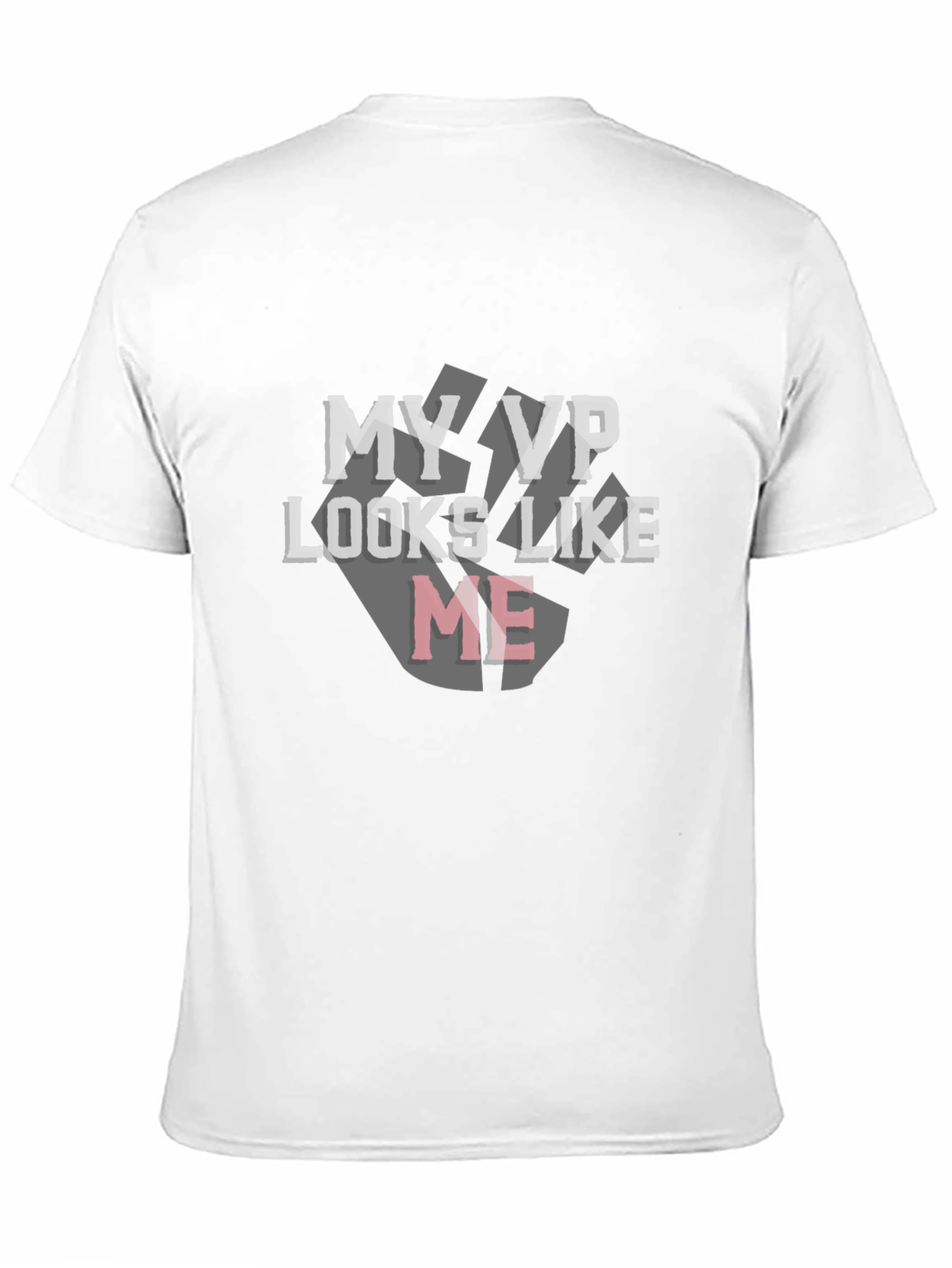 My VP Looks Like Me Black Graphic Tee