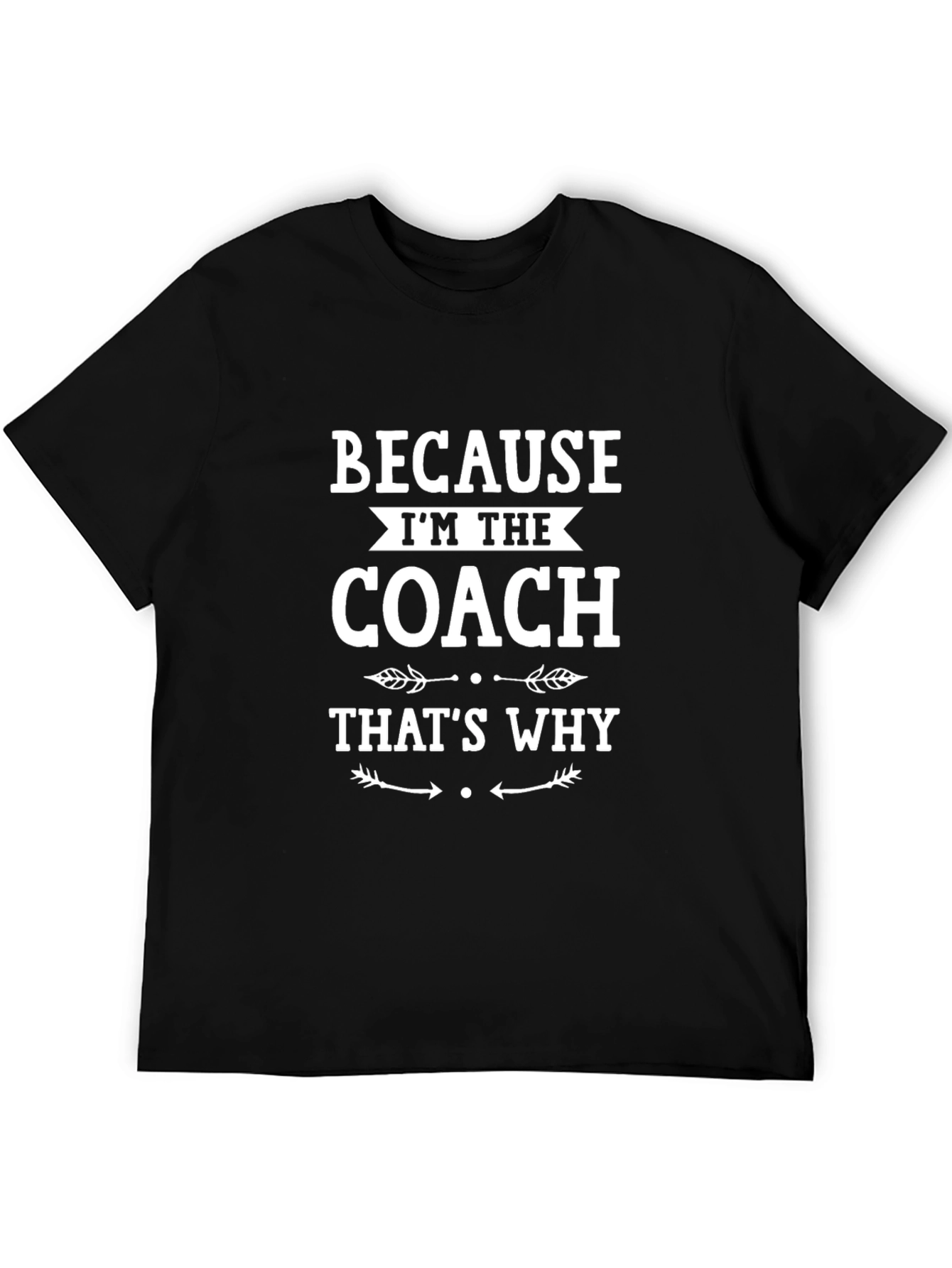Coach Graphic T-Shirt - Funny Slogan Tee