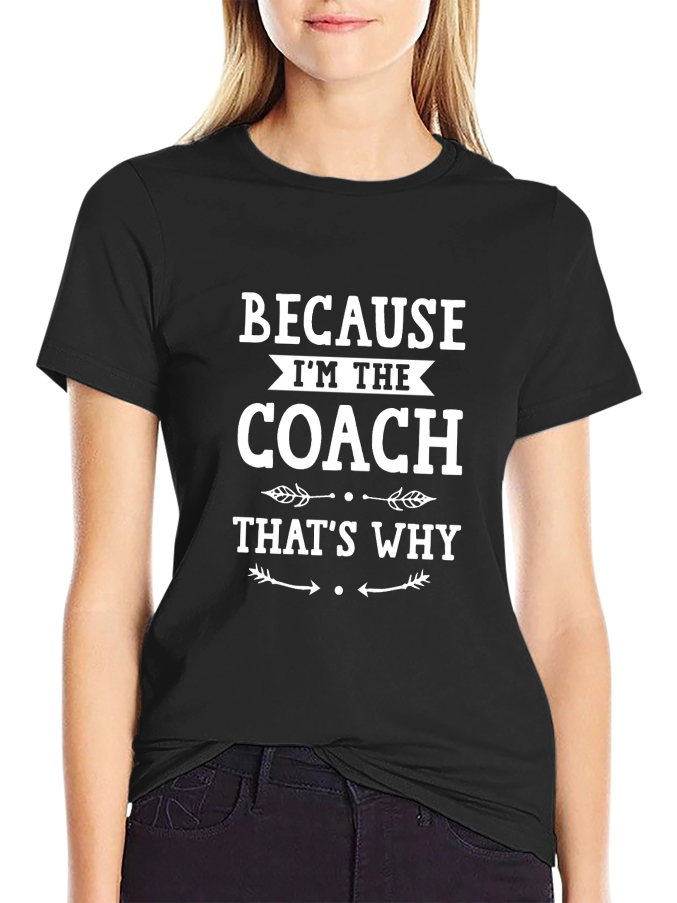 Coach Graphic T-Shirt - Funny Slogan Tee