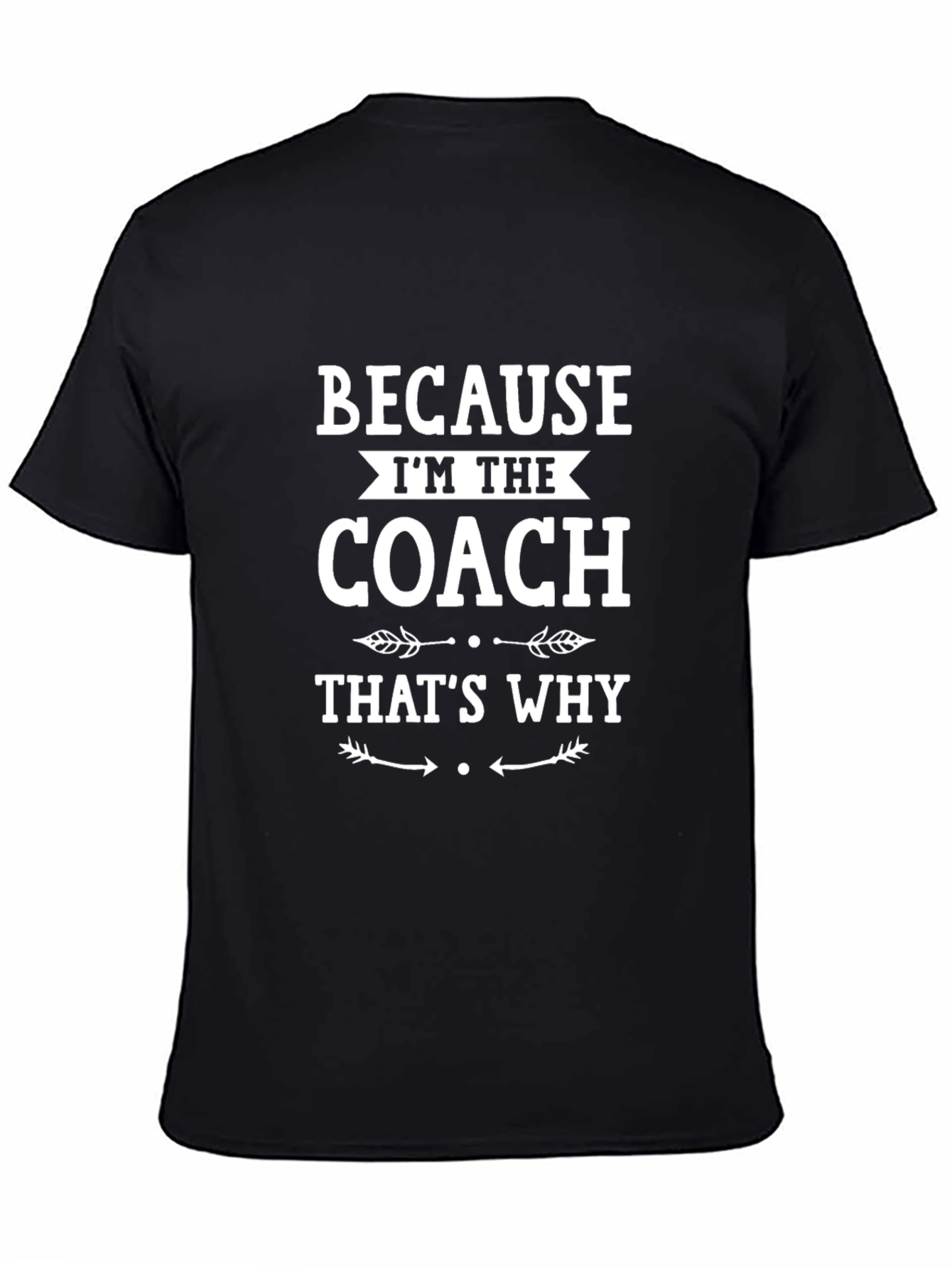 Coach Graphic T-Shirt - Funny Slogan Tee
