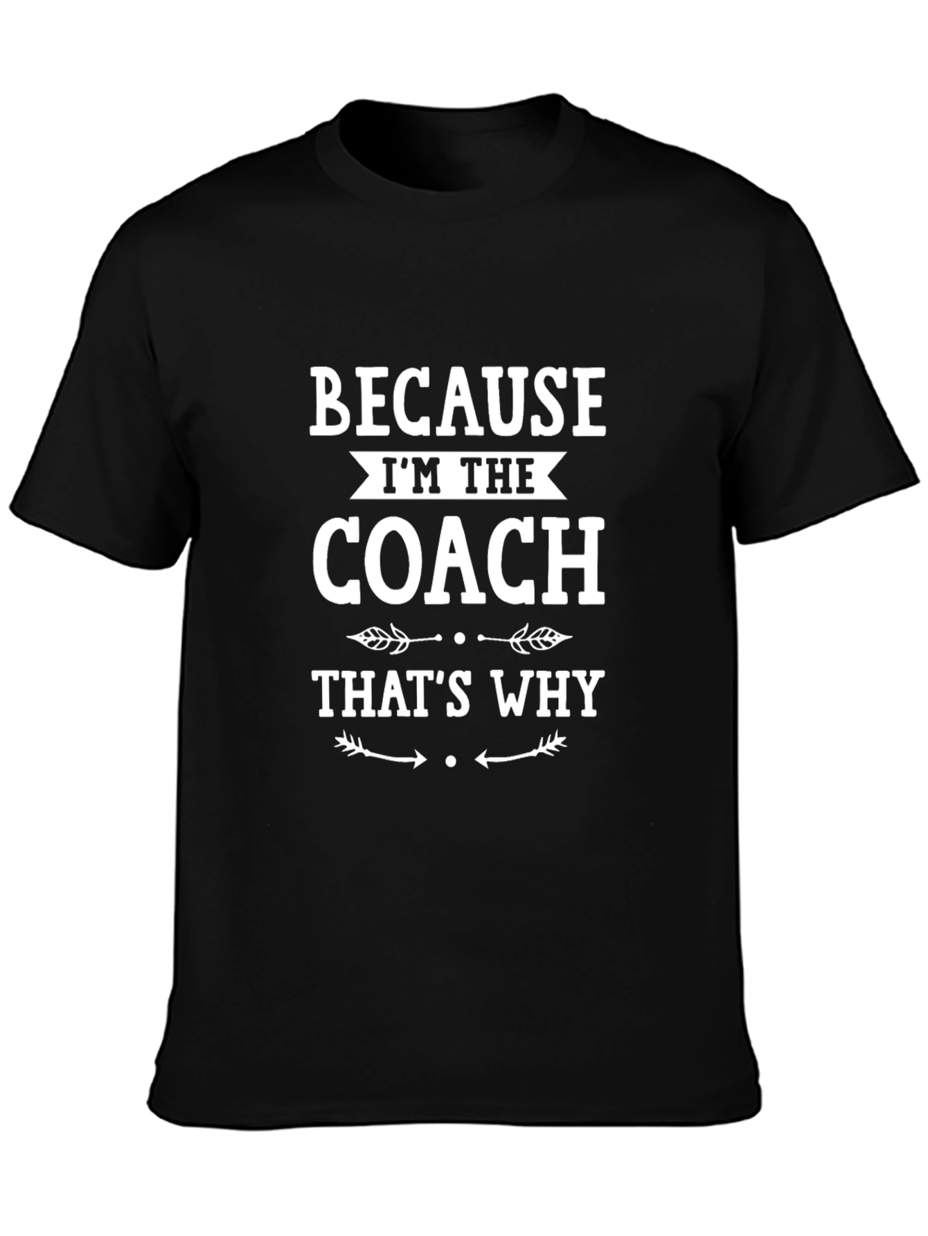 Coach Graphic T-Shirt - Funny Slogan Tee