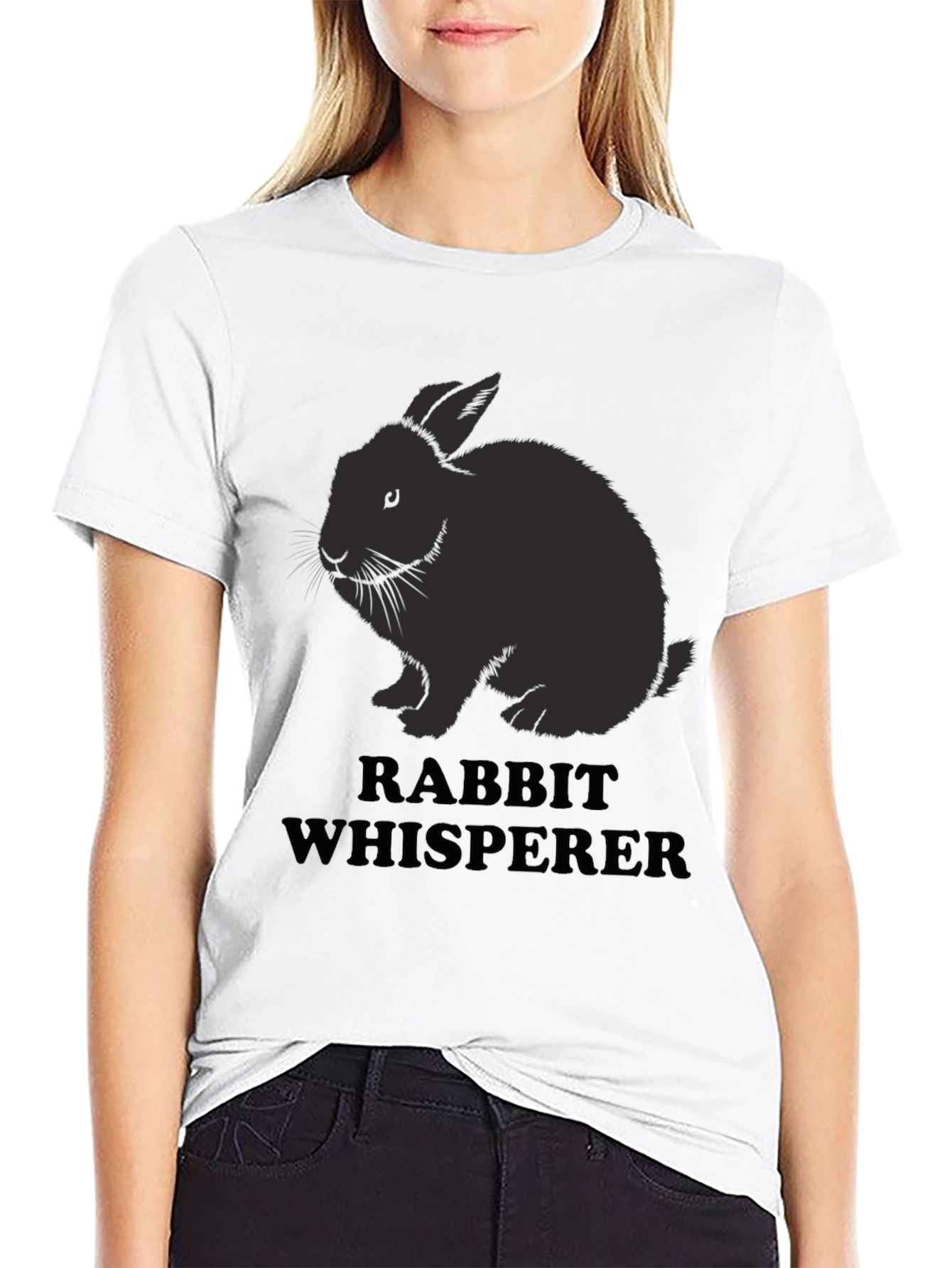 Rabbit Whisperer Graphic T-Shirt