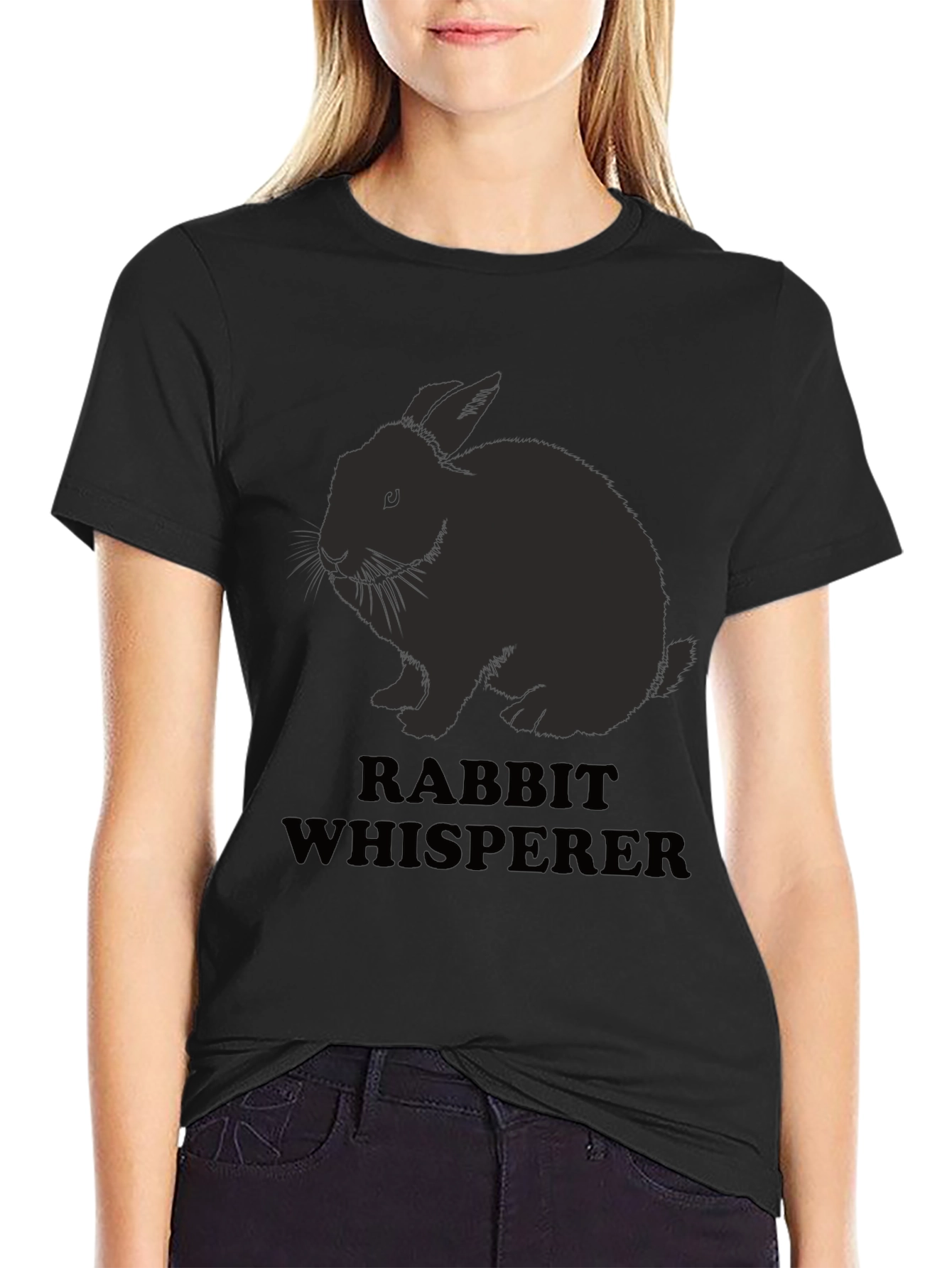 Rabbit Whisperer Graphic T-Shirt