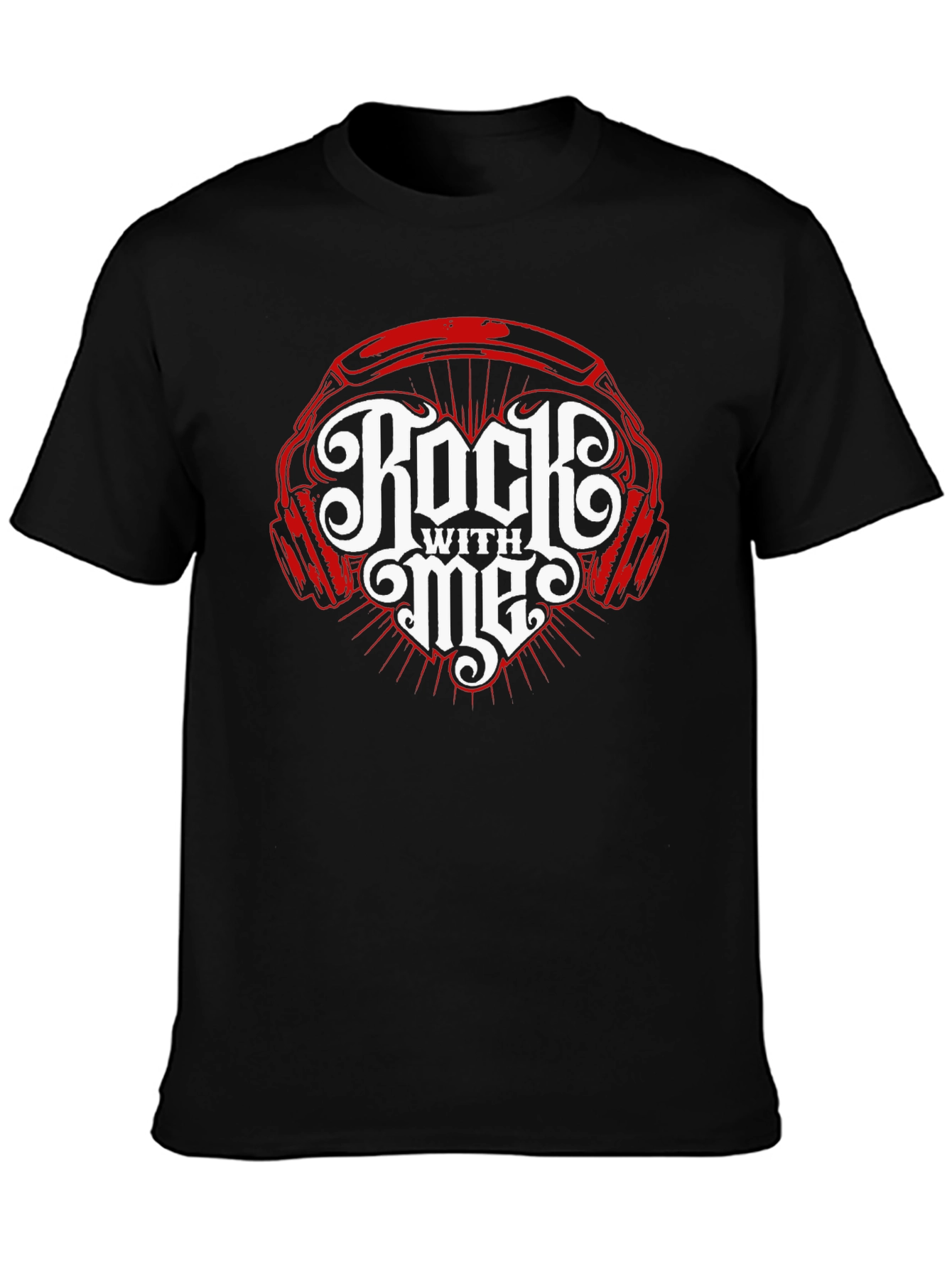 Rock With Me Graphic T-Shirt - Music Lovers Tee