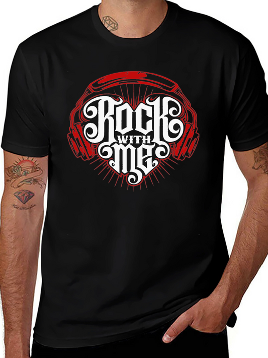Rock With Me Graphic T-Shirt - Music Lovers Tee