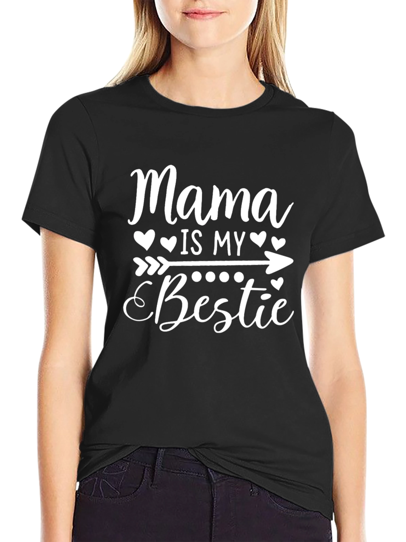 Mama Is My Bestie Graphic Tee - Unisex