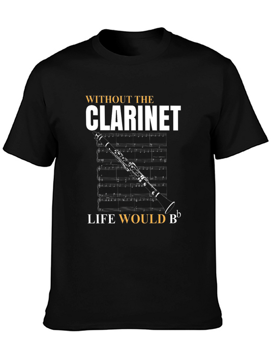 Clarinet T-Shirt: Music Lover Gift