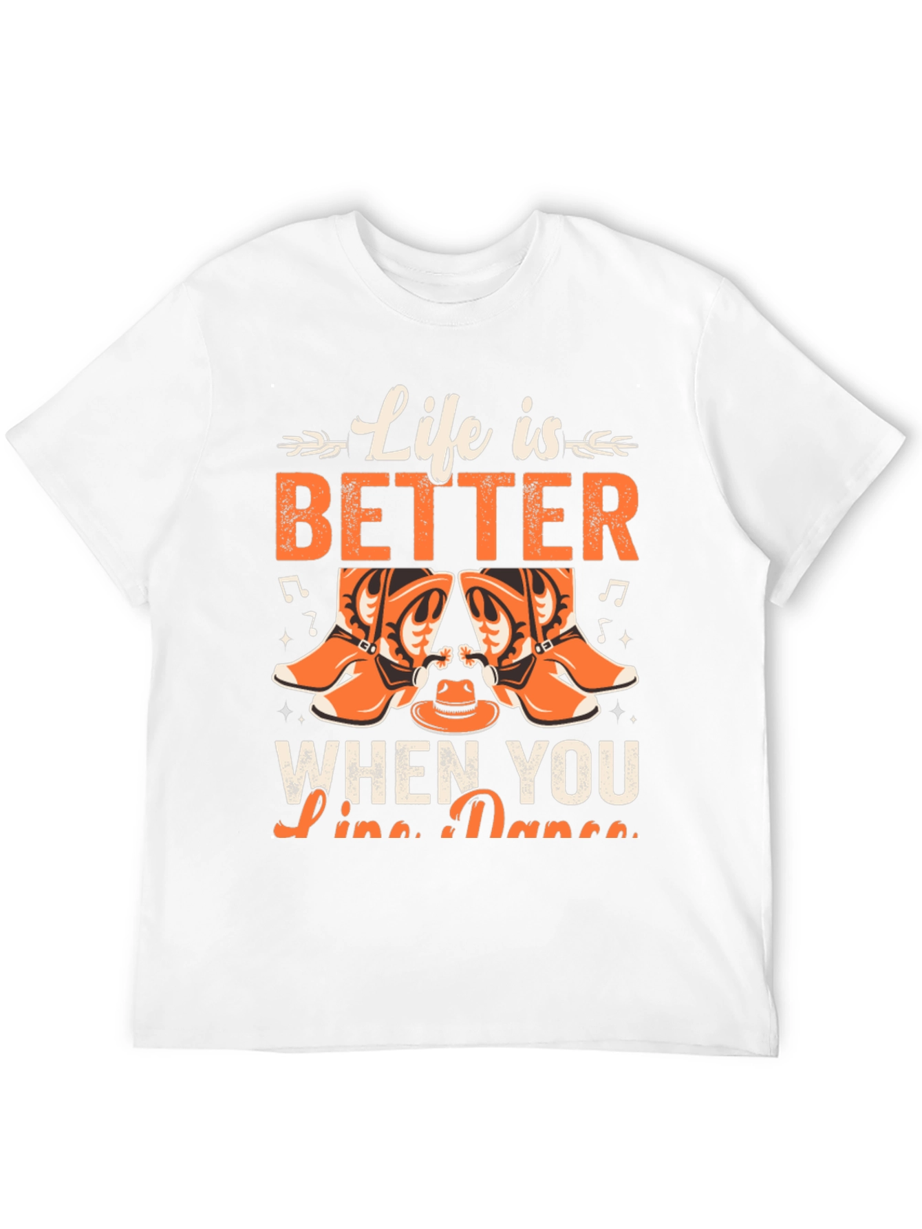 Life is Better Line Dance Graphic Tee