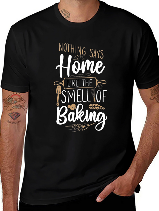 Home Baking T-Shirt - Soft Cotton Blend Bakers Gift
