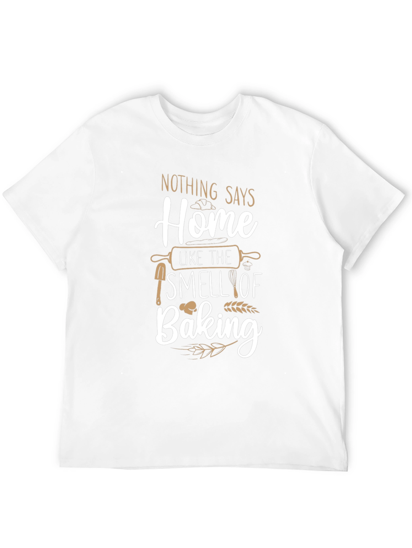 Home Baking T-Shirt - Soft Cotton Blend Bakers Gift