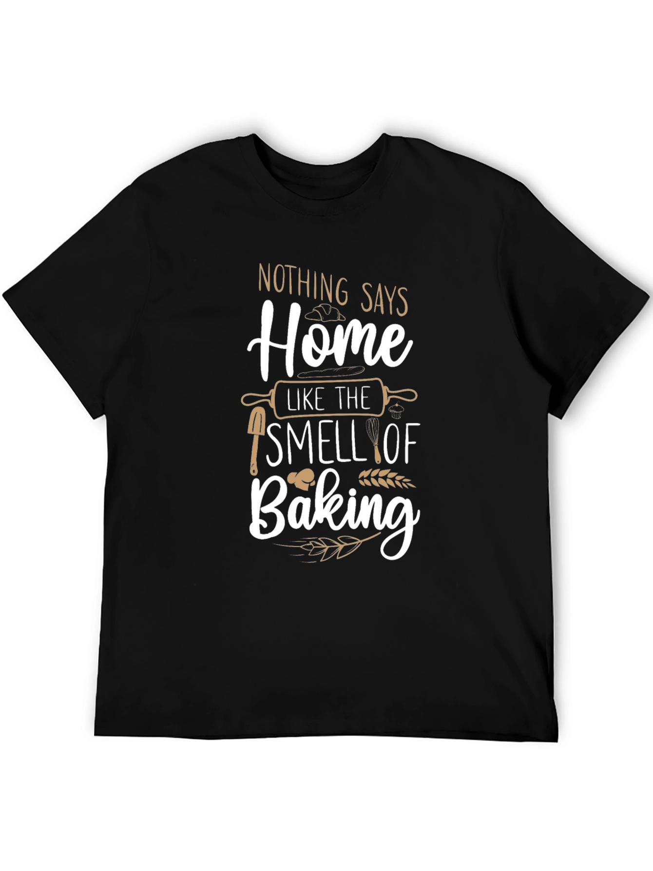 Home Baking T-Shirt - Soft Cotton Blend Bakers Gift