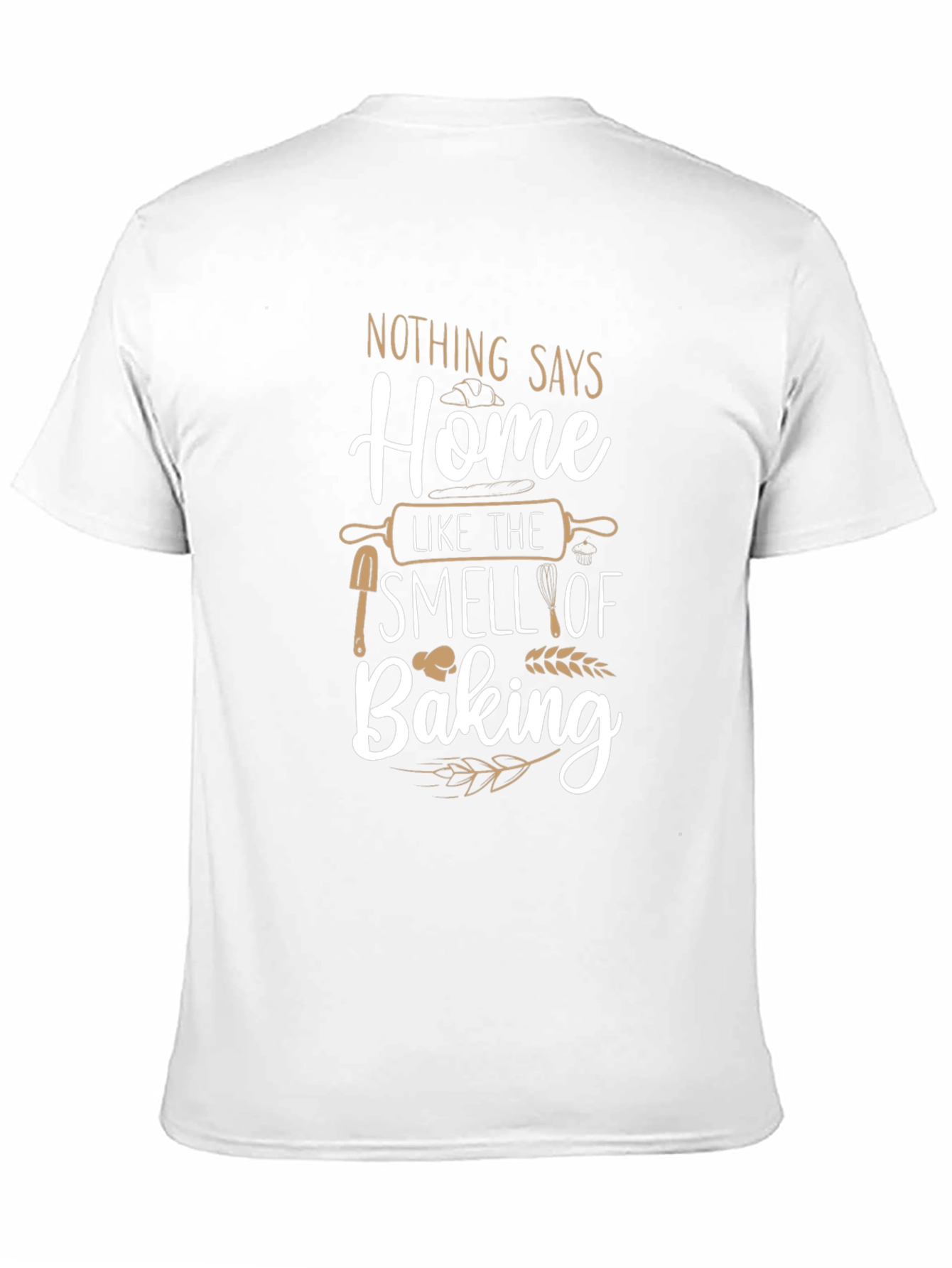 Home Baking T-Shirt - Soft Cotton Blend Bakers Gift