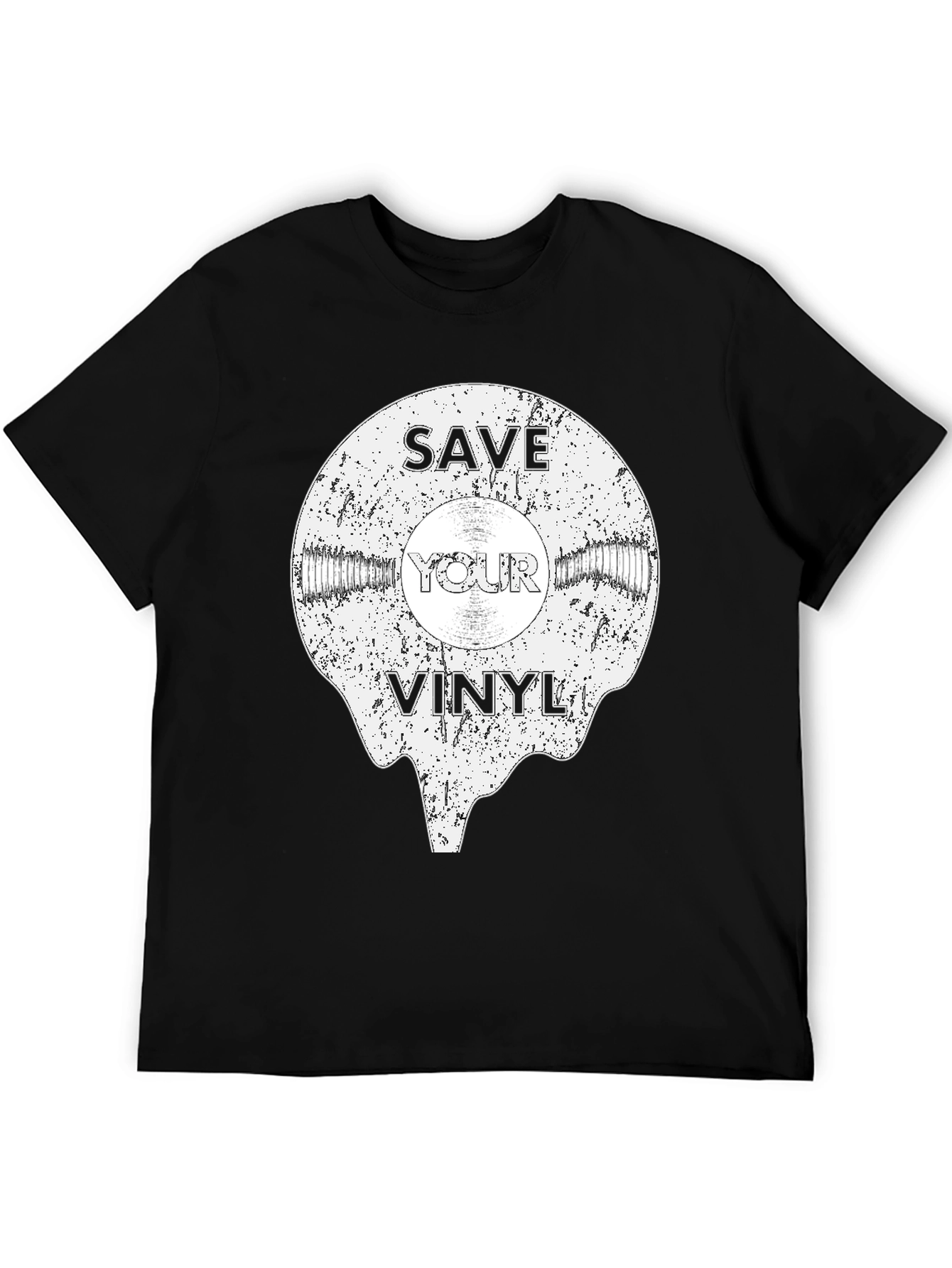 Save Your Vinyl Record Graphic Tee
