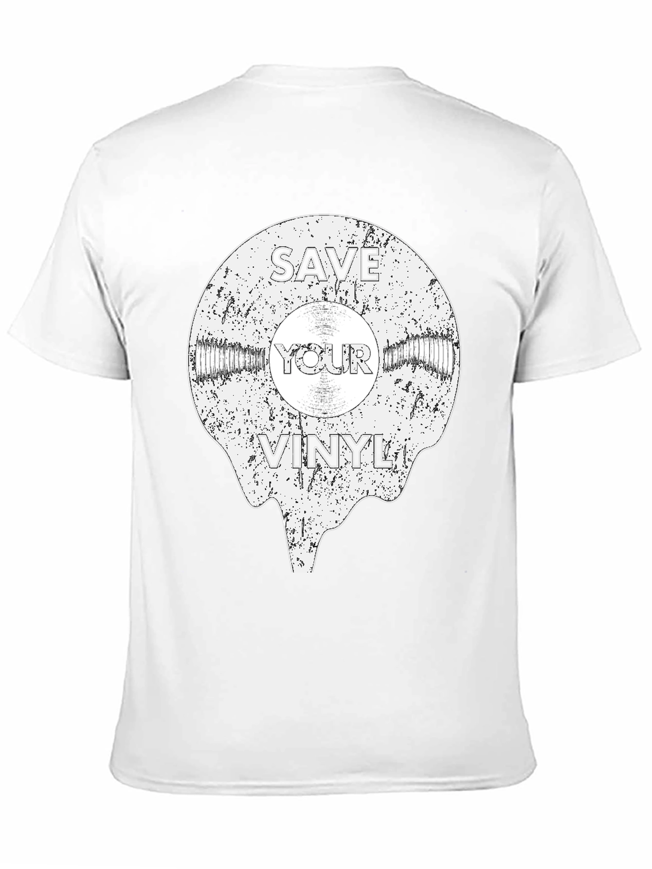 Save Your Vinyl Record Graphic Tee