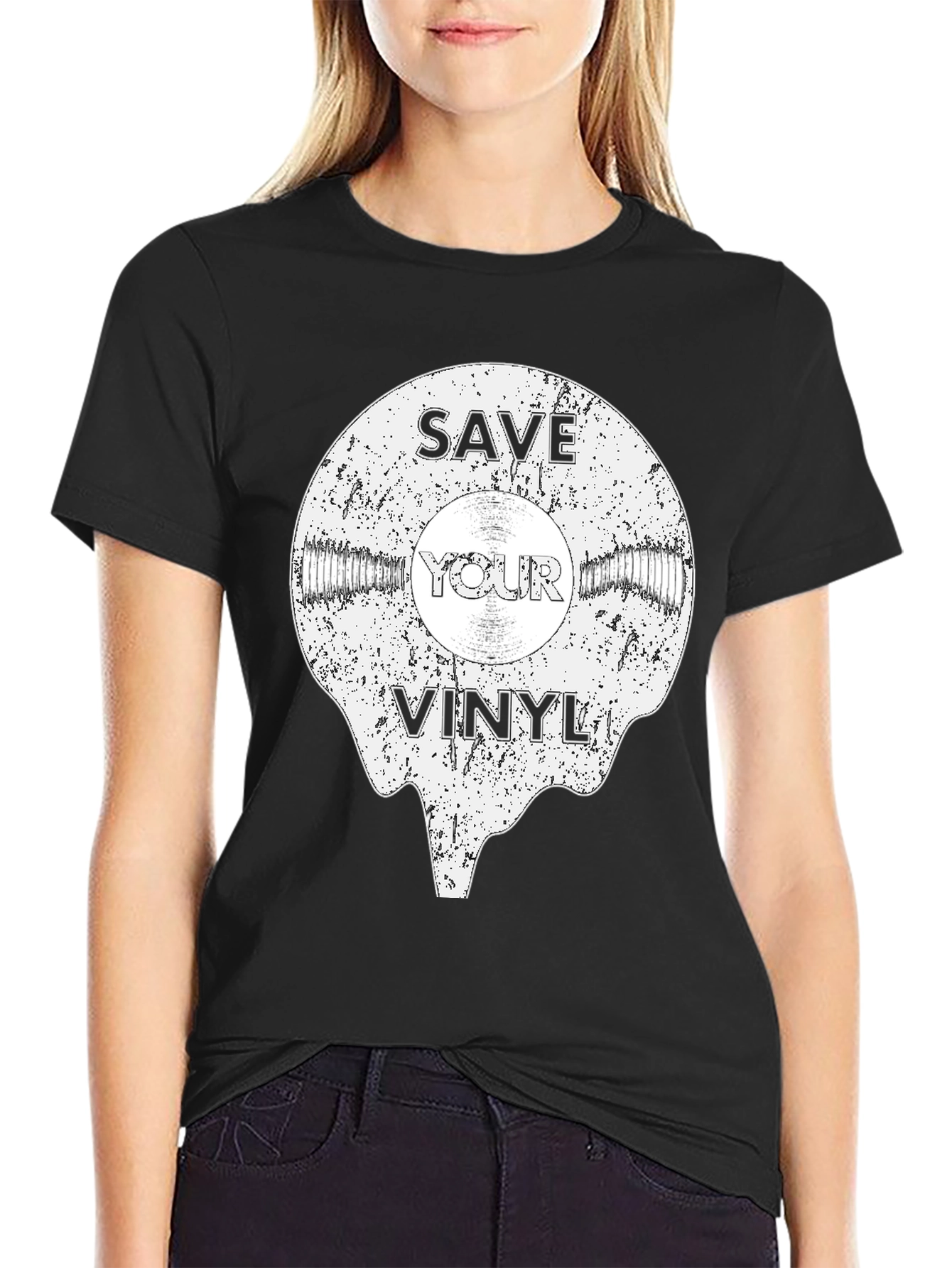 Save Your Vinyl Record Graphic Tee