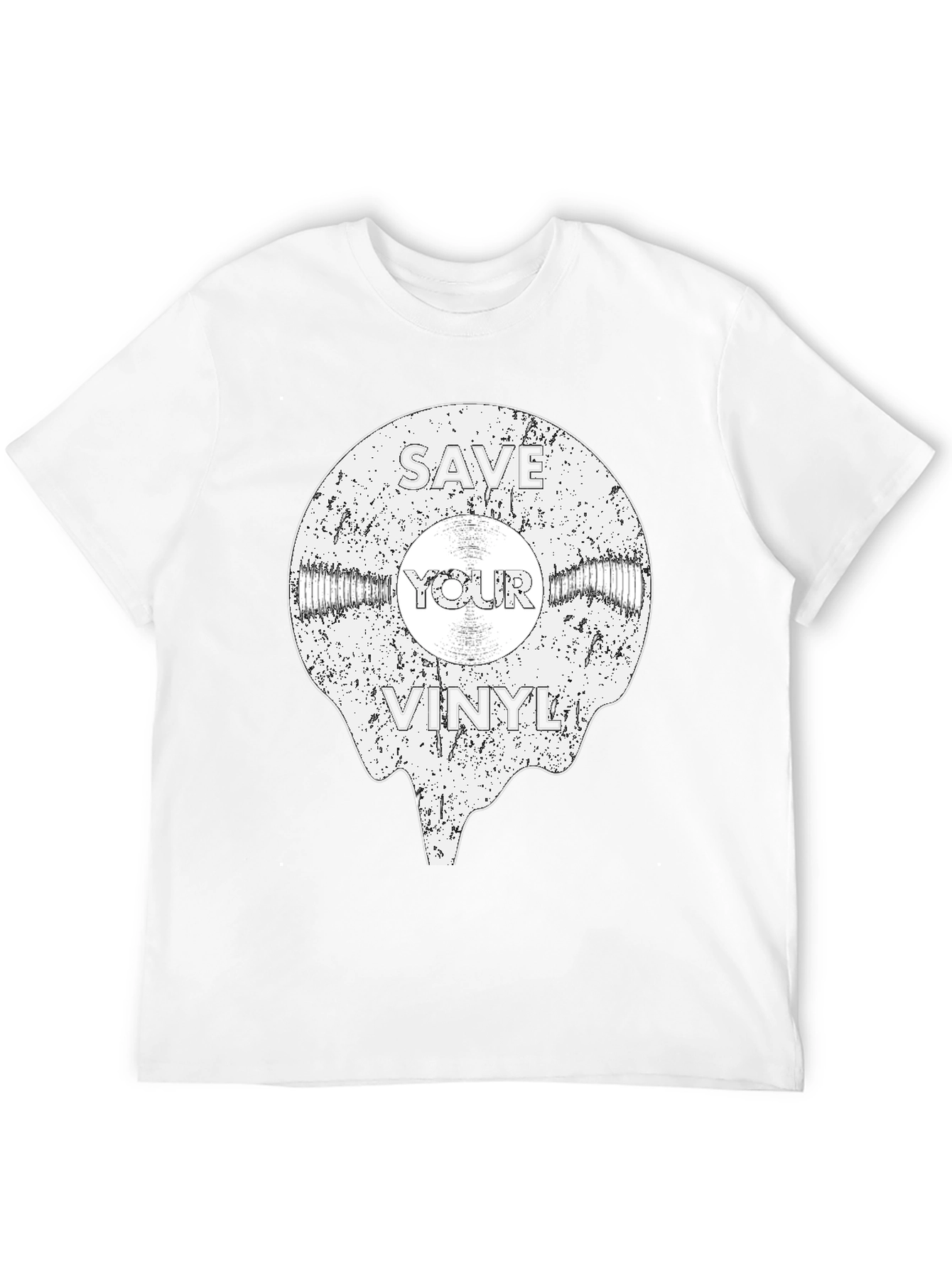 Save Your Vinyl Record Graphic Tee