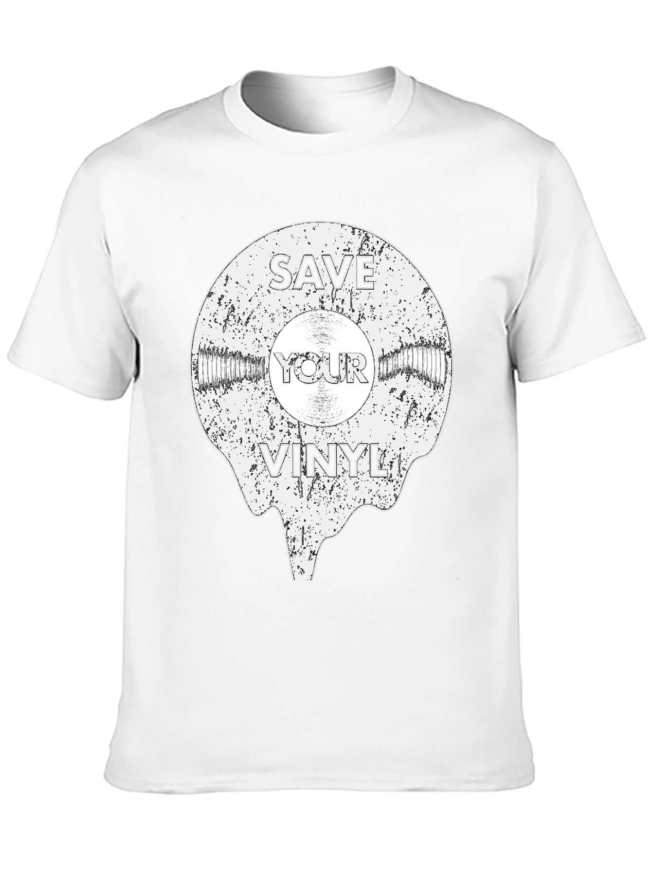 Save Your Vinyl Record Graphic Tee