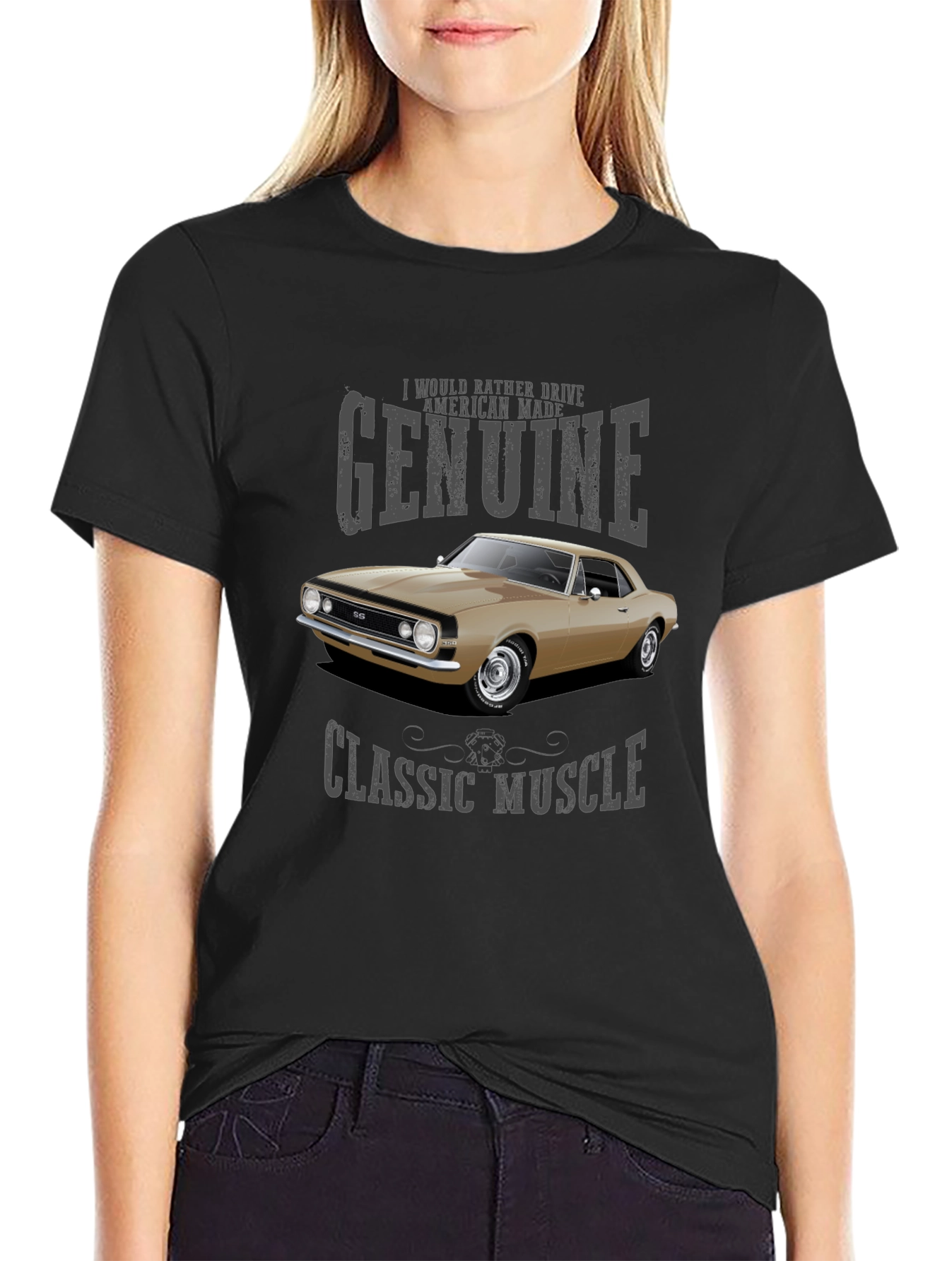 Genuine Classic Muscle Car T-Shirt
