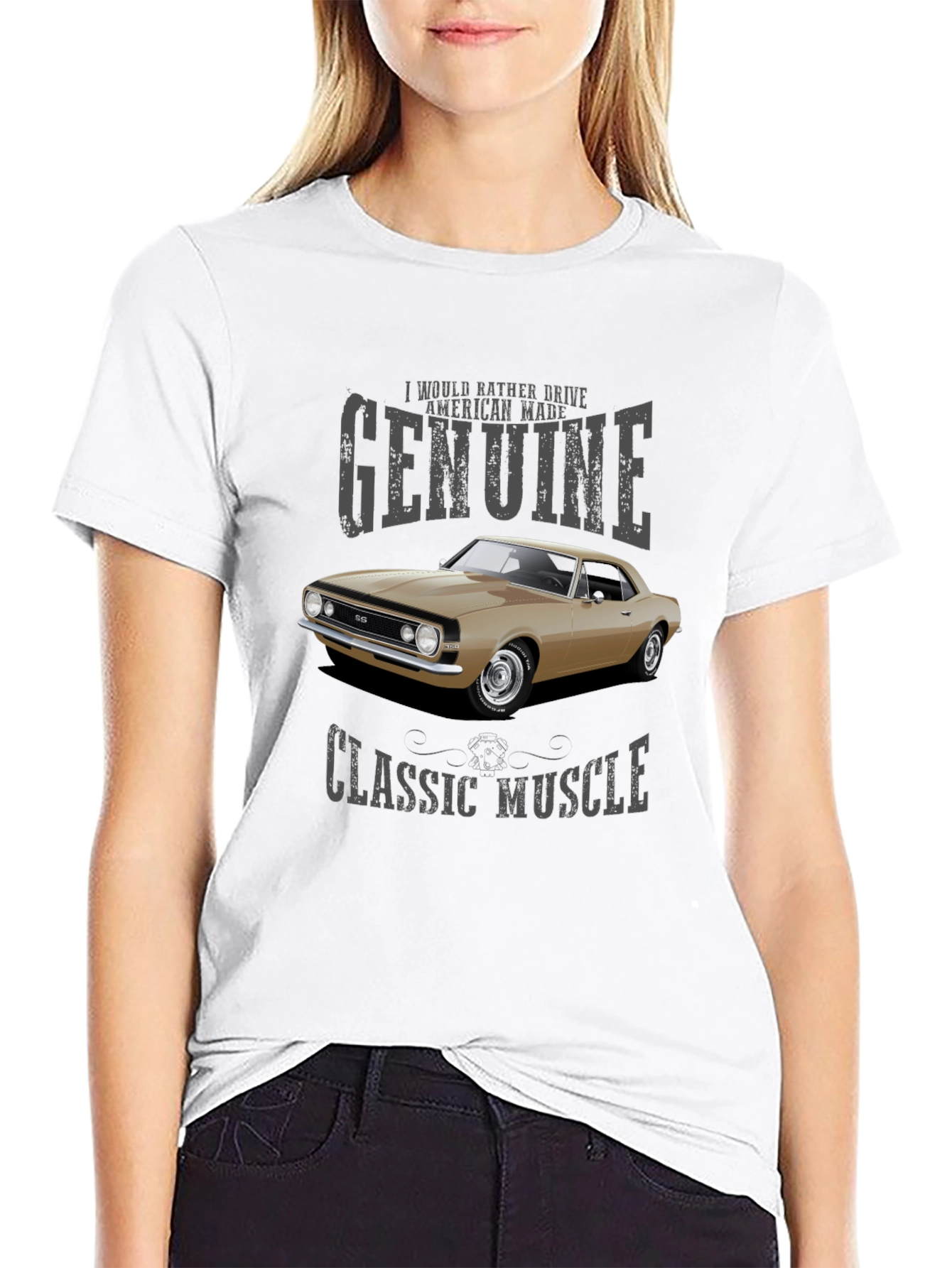 Genuine Classic Muscle Car T-Shirt