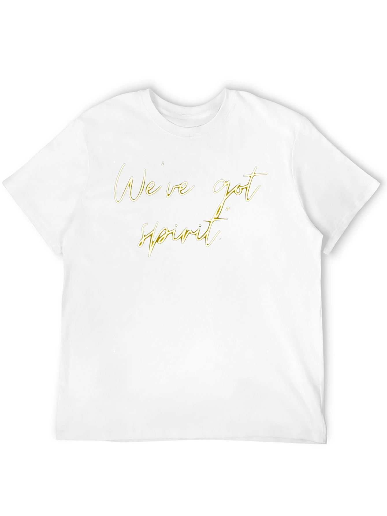 Weve Got Spirit Black Graphic Tee