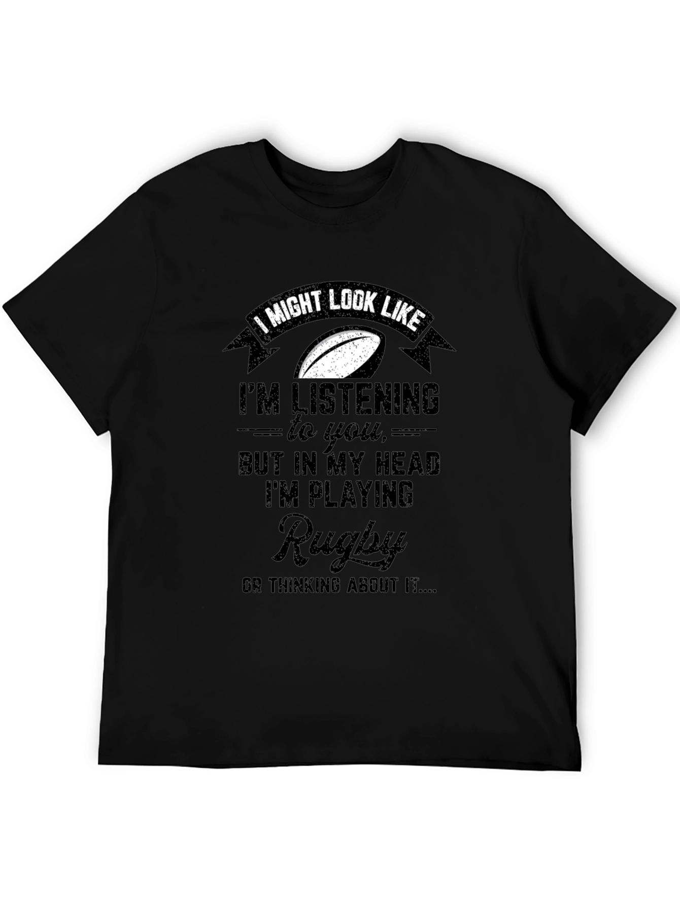 Rugby Player T-Shirt Funny Sport Tee