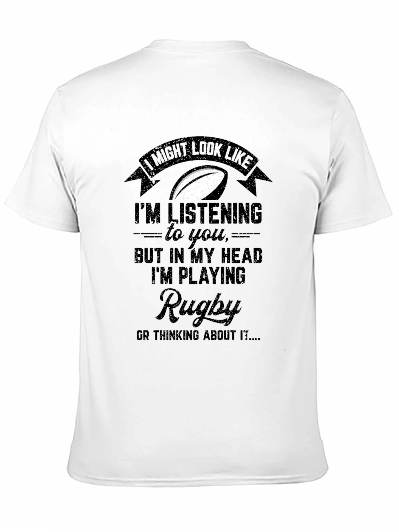 Rugby Player T-Shirt Funny Sport Tee