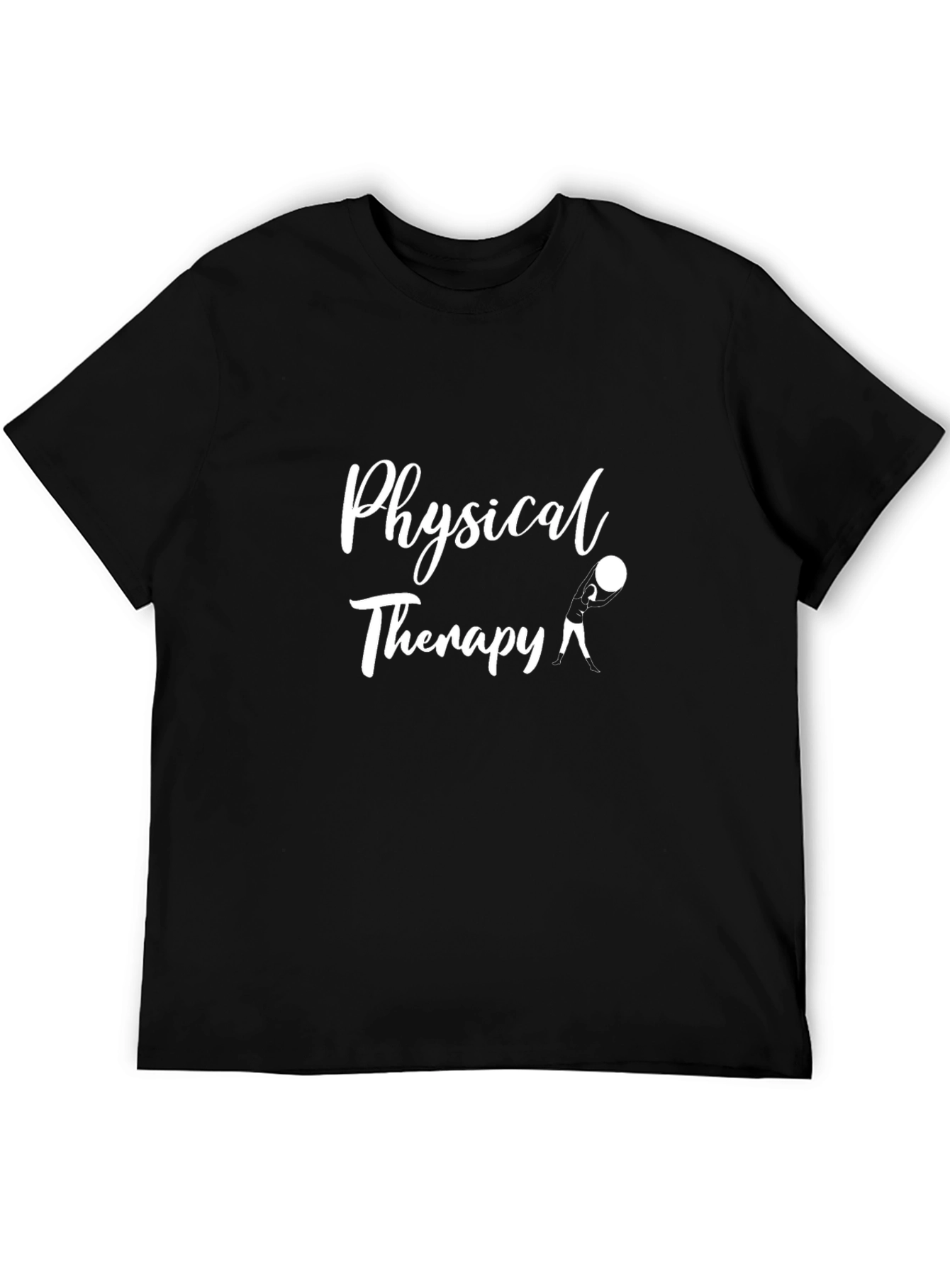 Physical Therapy T-Shirt - Black Casual Wear