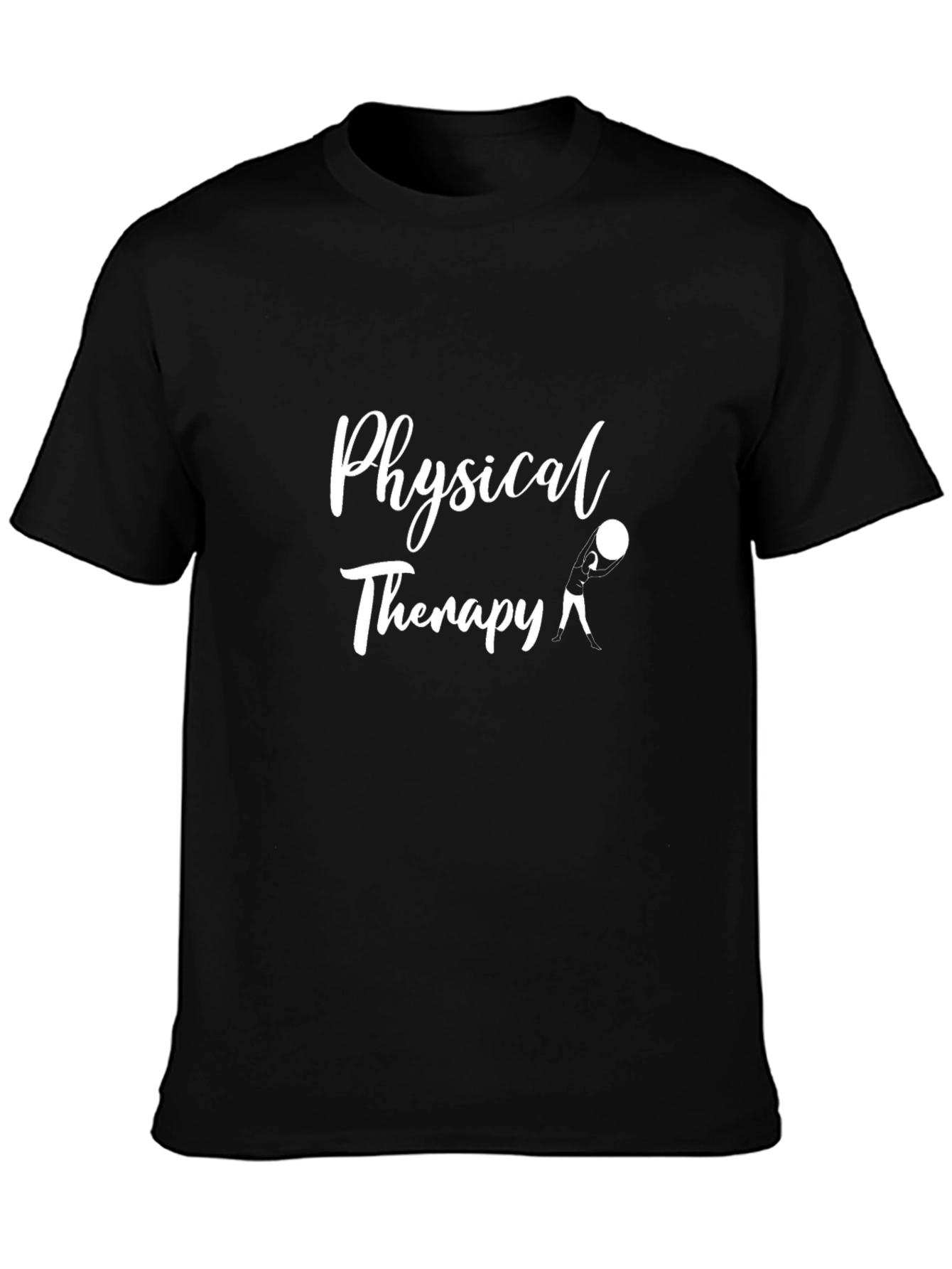 Physical Therapy T-Shirt - Black Casual Wear