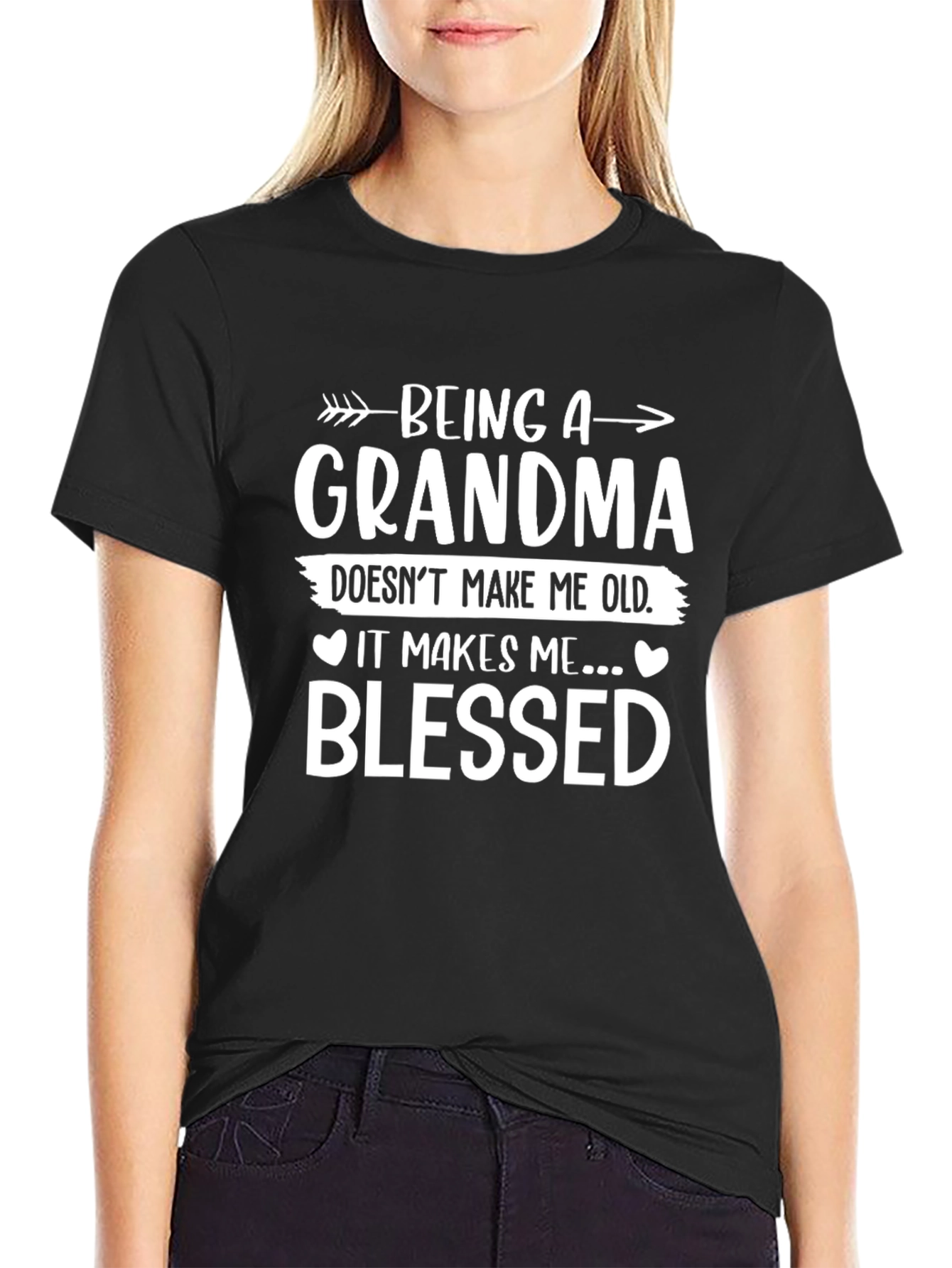 Blessed Grandma Graphic T-Shirt