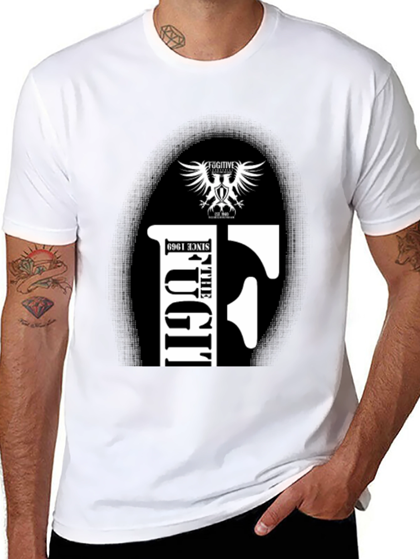 Fugitive Est. 1969 Black Graphic Tee