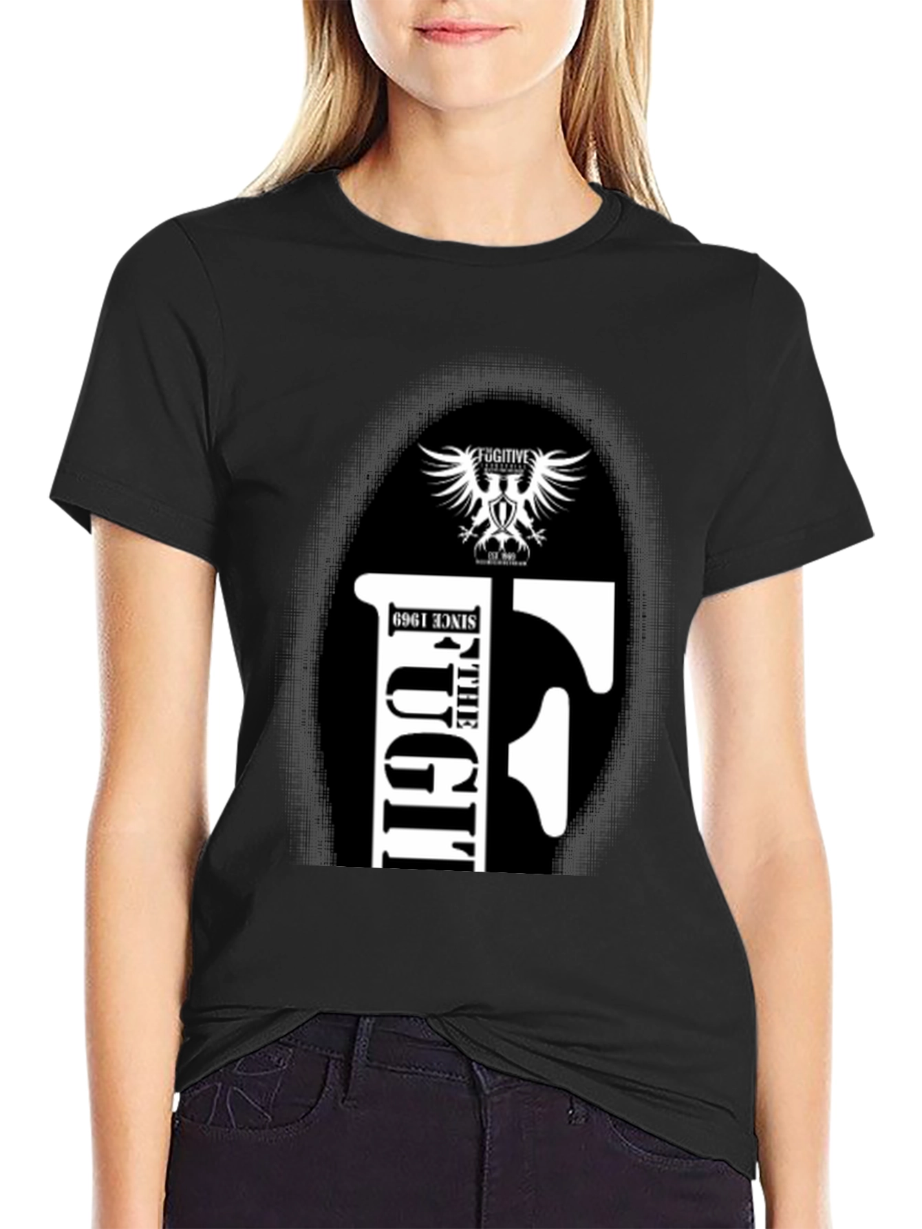 Fugitive Est. 1969 Black Graphic Tee