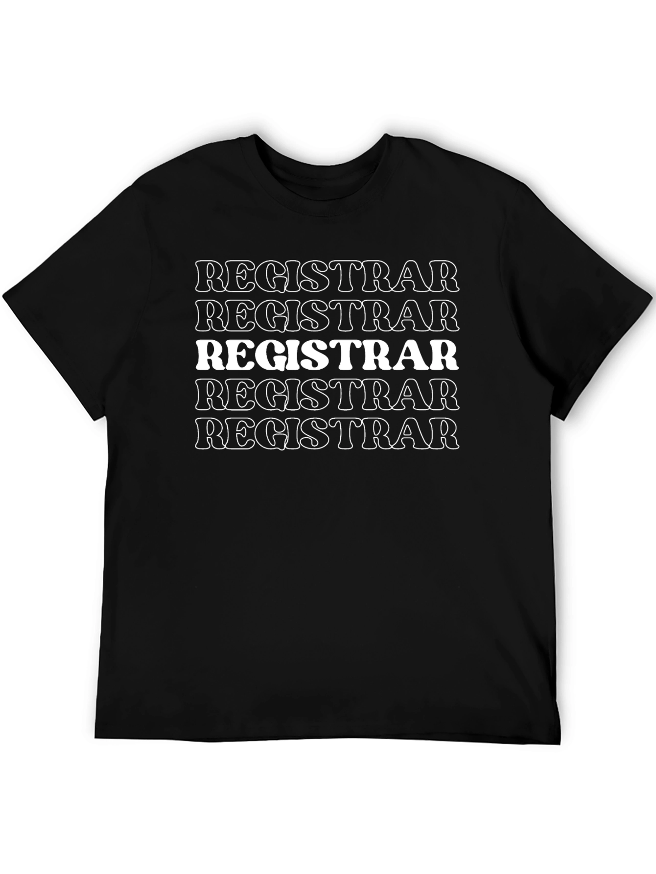 Registrar T-Shirt - Cool Retro Style