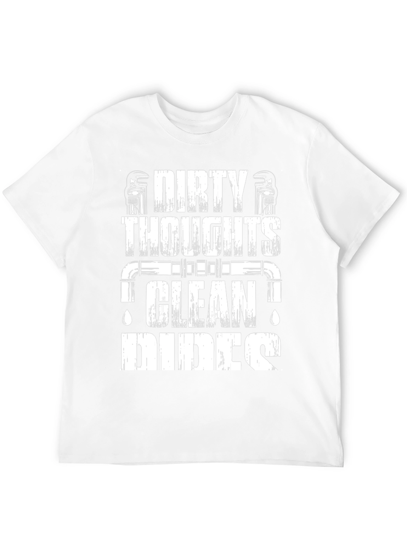Dirty Thoughts Clean Pipes Graphic Tee
