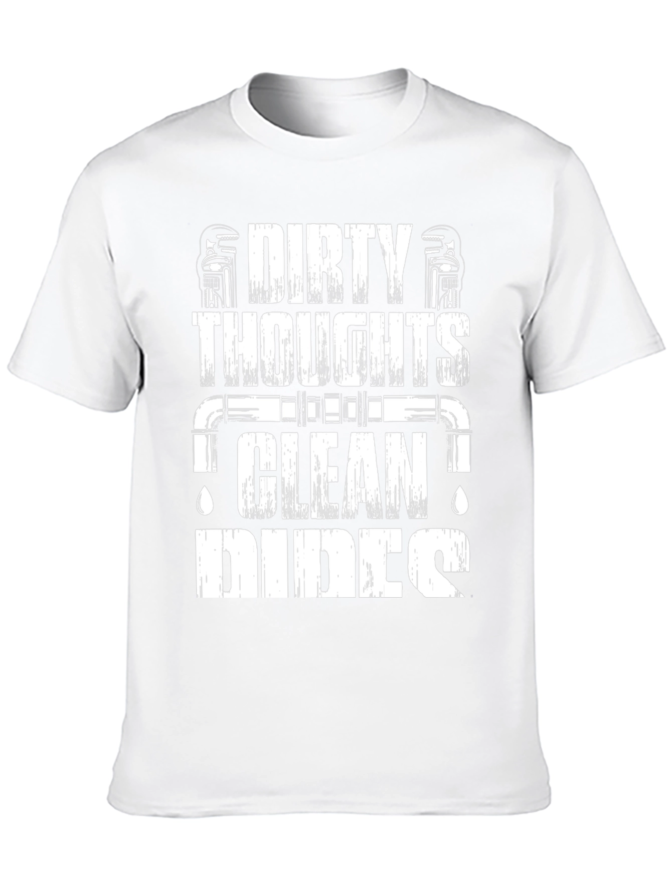Dirty Thoughts Clean Pipes Graphic Tee
