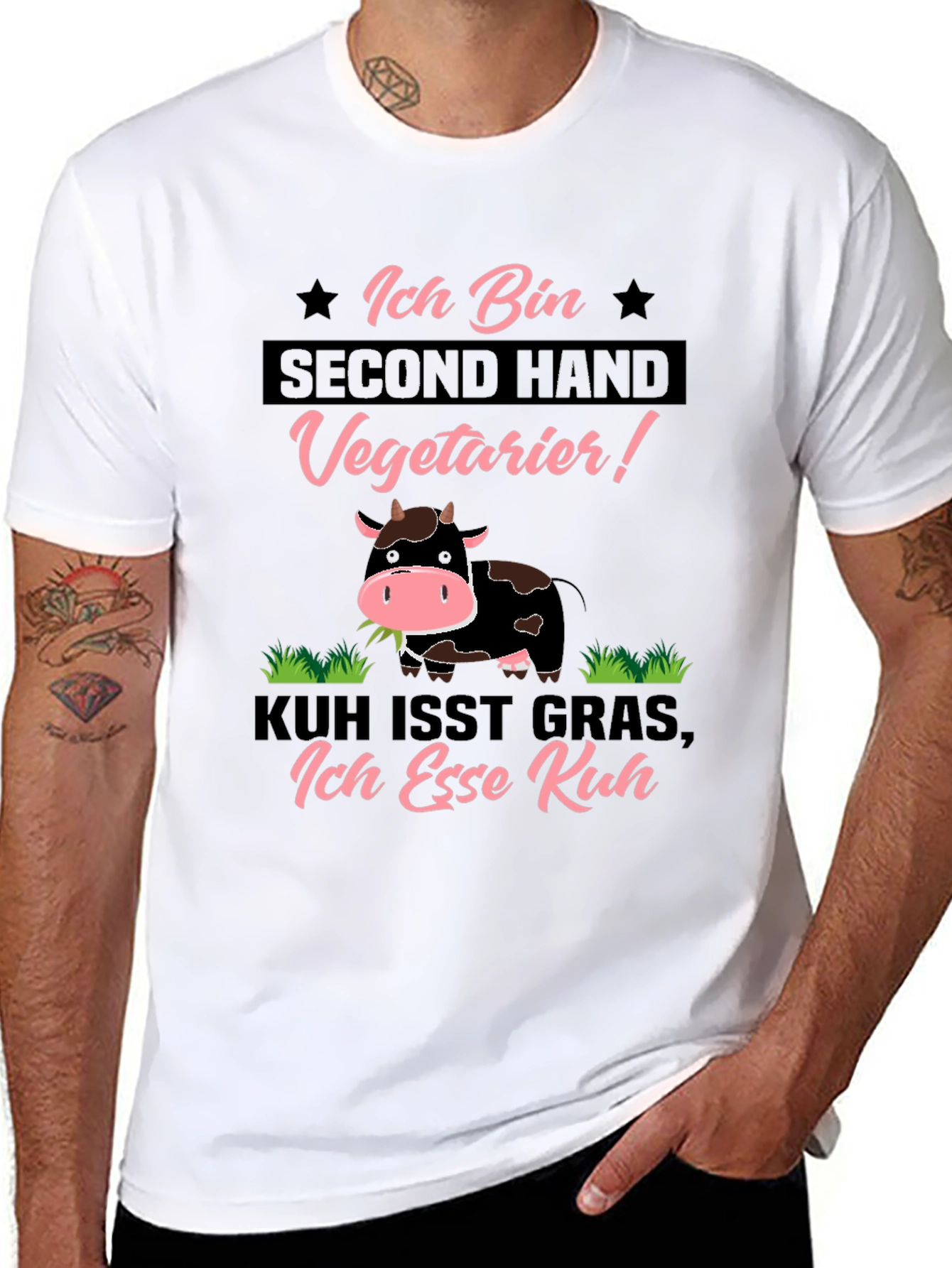 Second-Hand Vegetarian T-Shirt