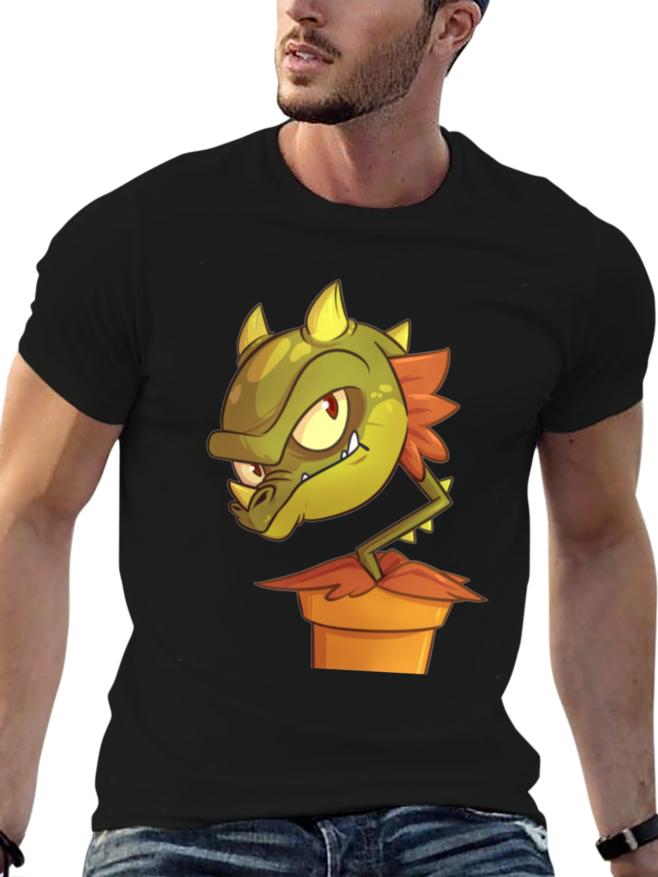 Plants vs Zombies Chomper Graphic Tee