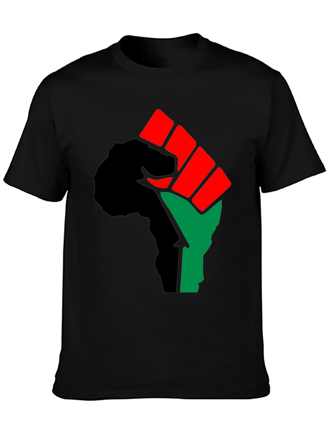 Black Power Fist Graphic T-Shirt